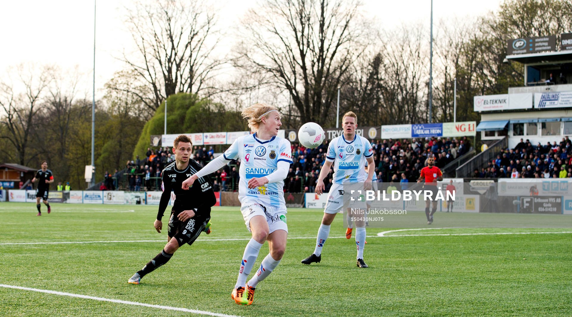 IFK Göteborgs Jakob Ankersen och Gefles Jacob Ericsson