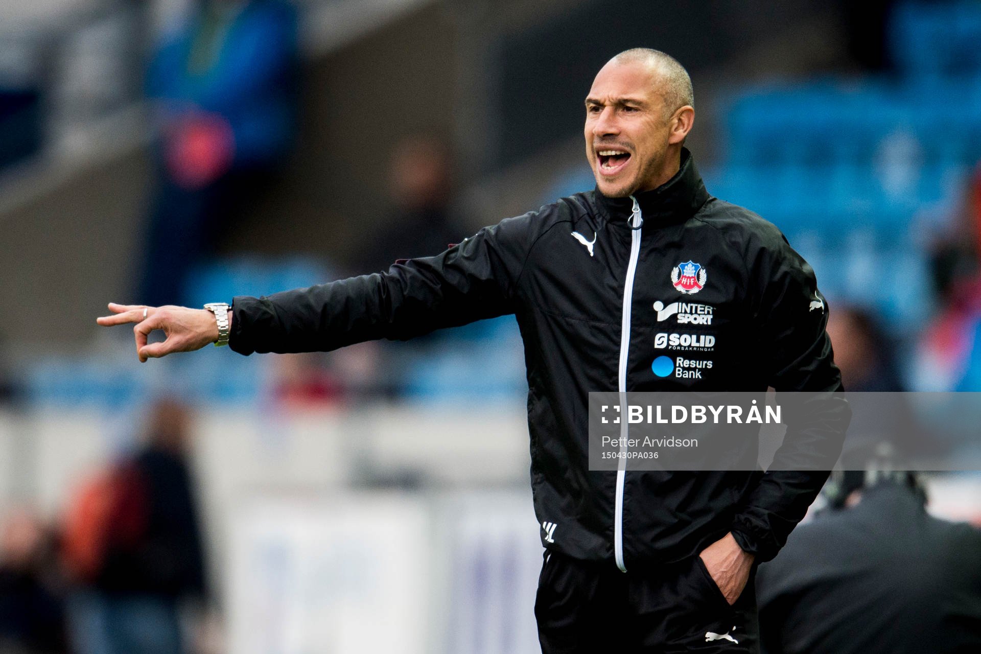 Helsingborgs manager Henrik Larsson
