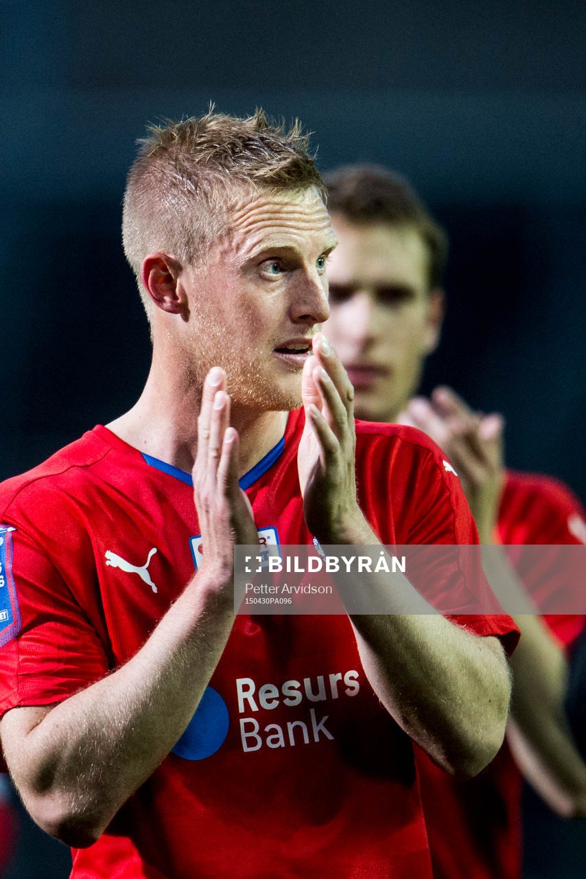 Helsingborgs Peter Larsson tackar publiken