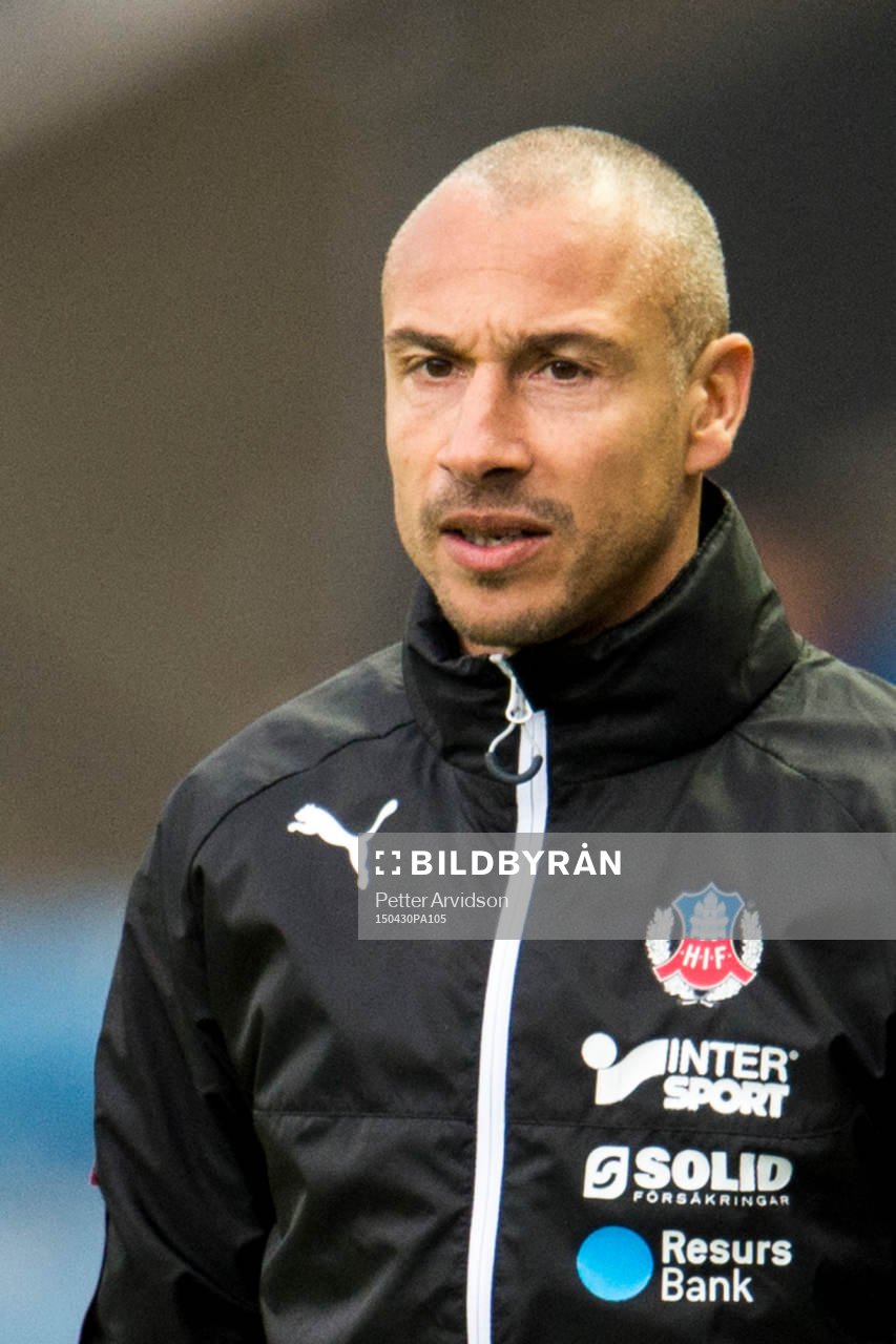 Helsingborgs manager Henrik Larsson