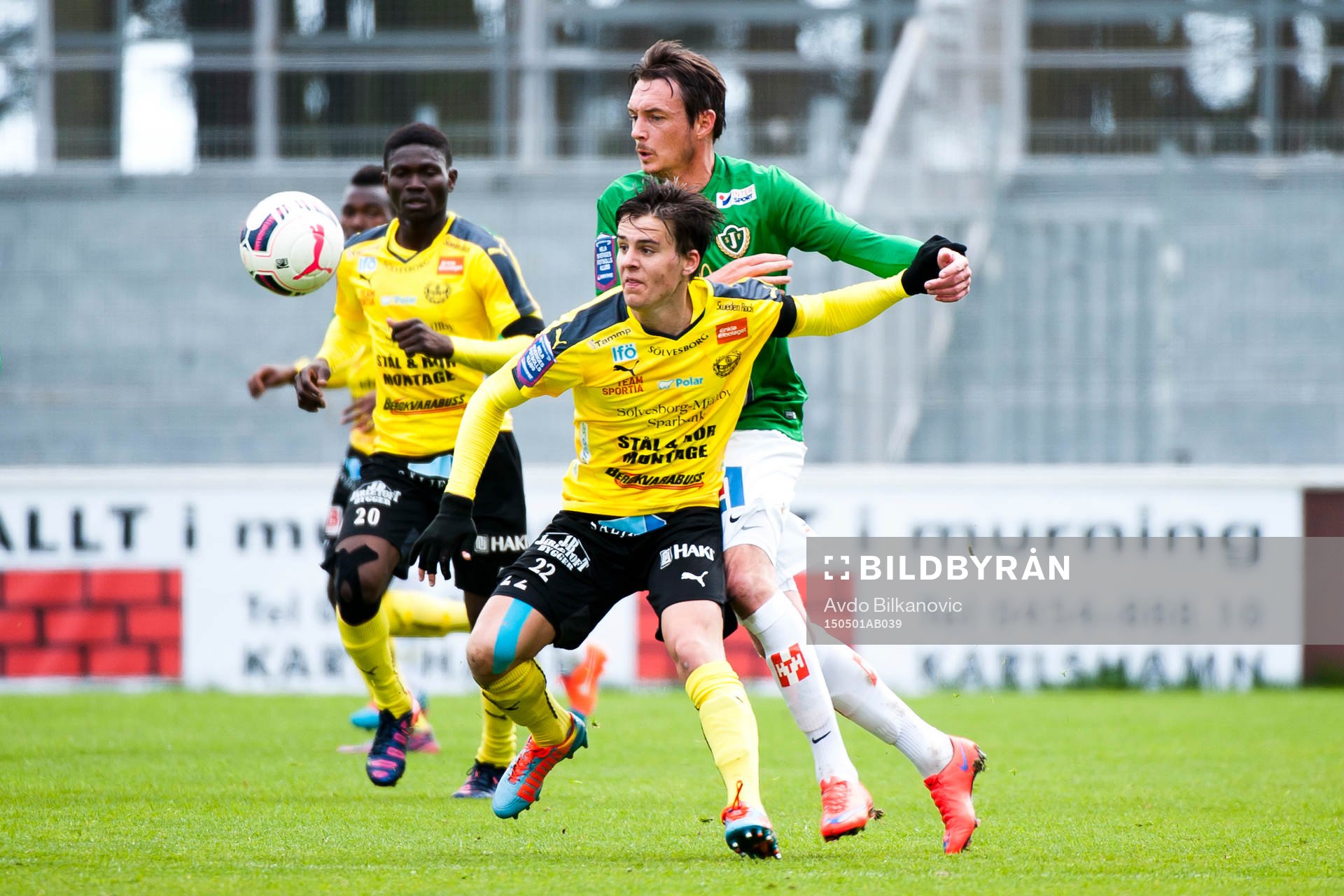 Mjällbys Jesper Gustavsson och Jönköpings Södras Ronny