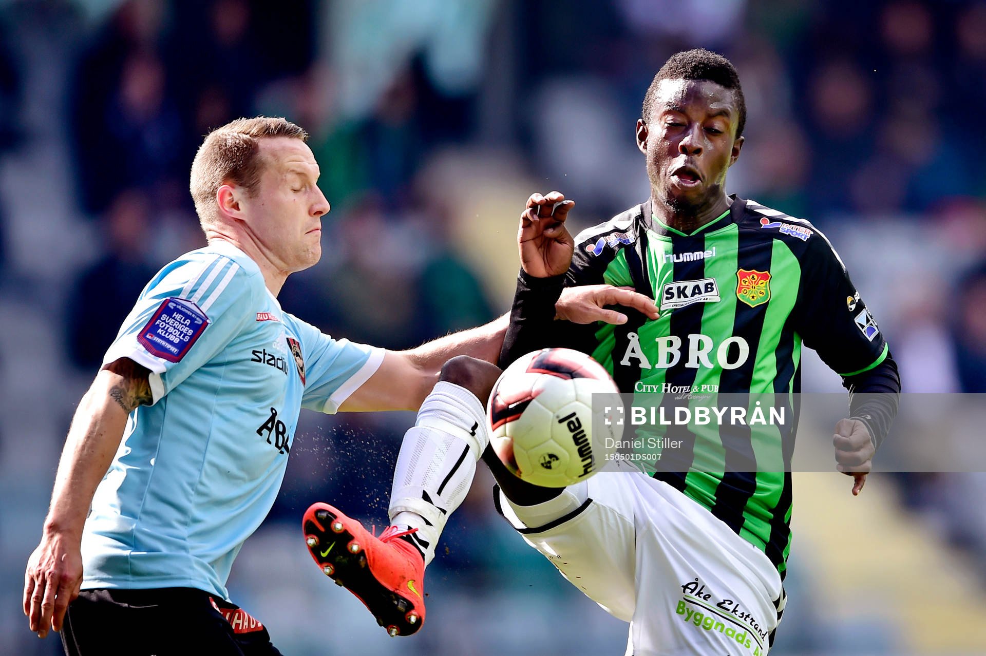 Gais Kieron Cadogan och Brommapojkarnas Fredrik Stoor