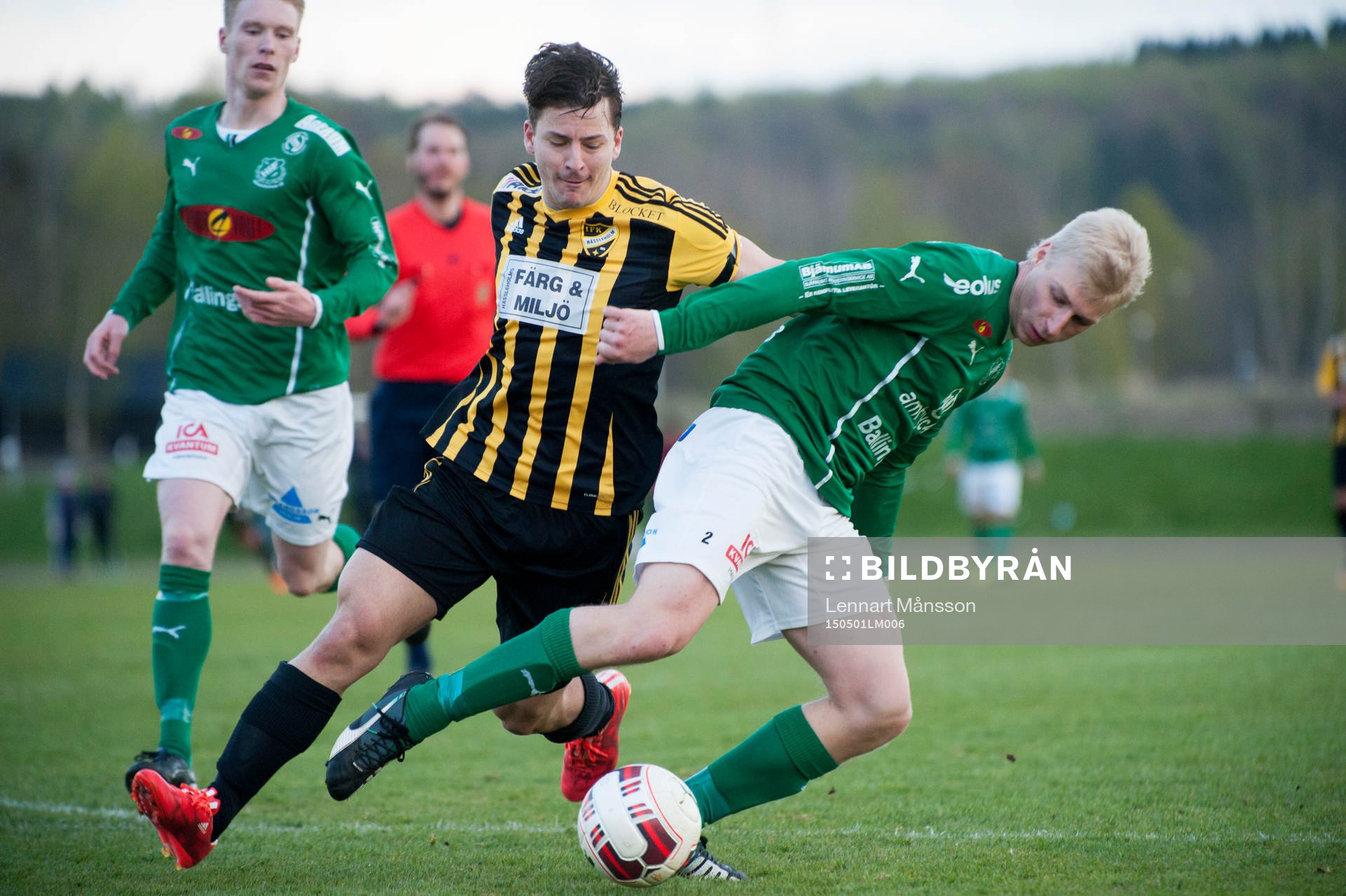 s Johan Hansson i matchen i division 2 mellan Hässleholms