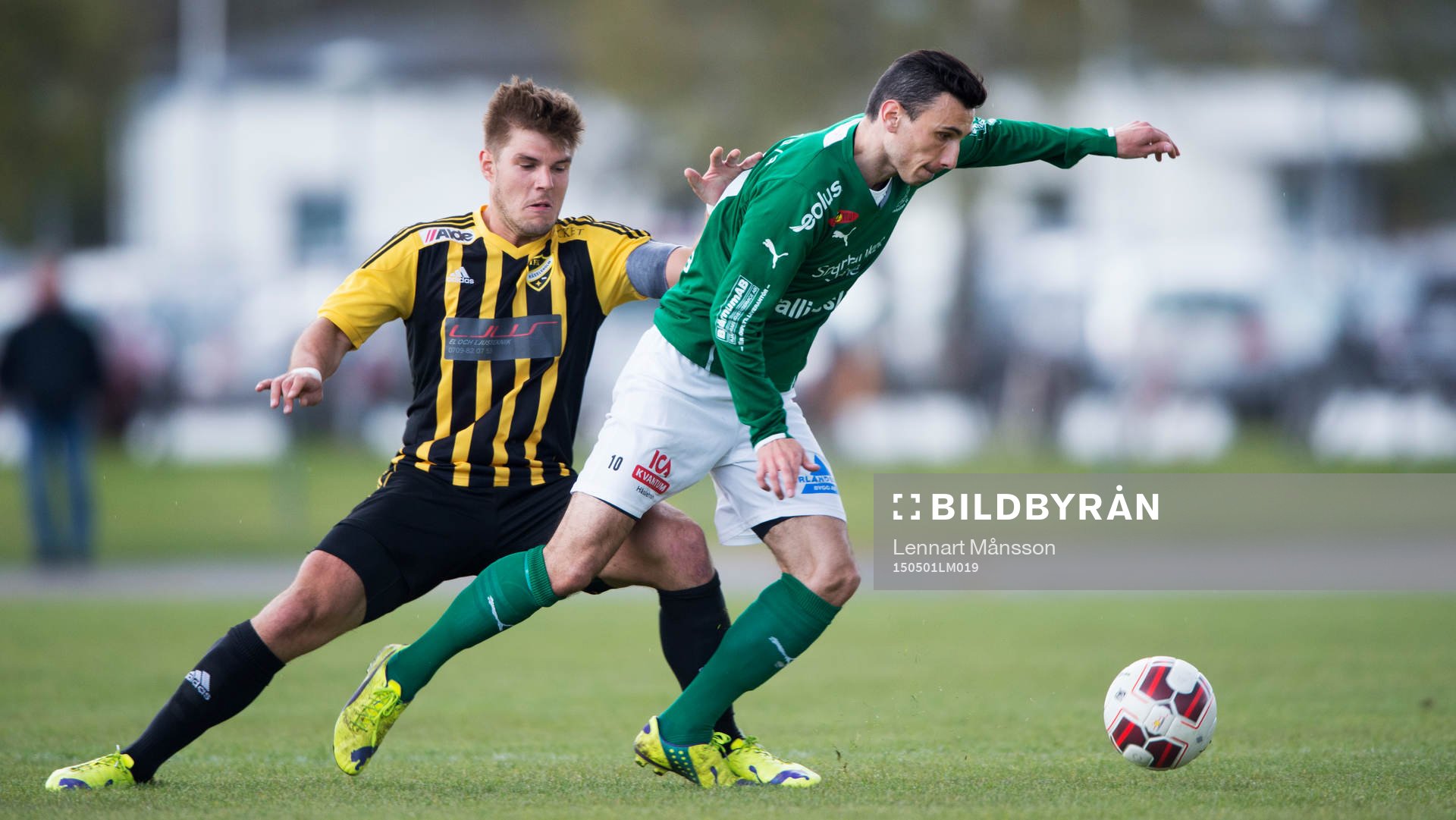 s Burim Rexhepi i matchen i division 2 mellan Hässleholms
