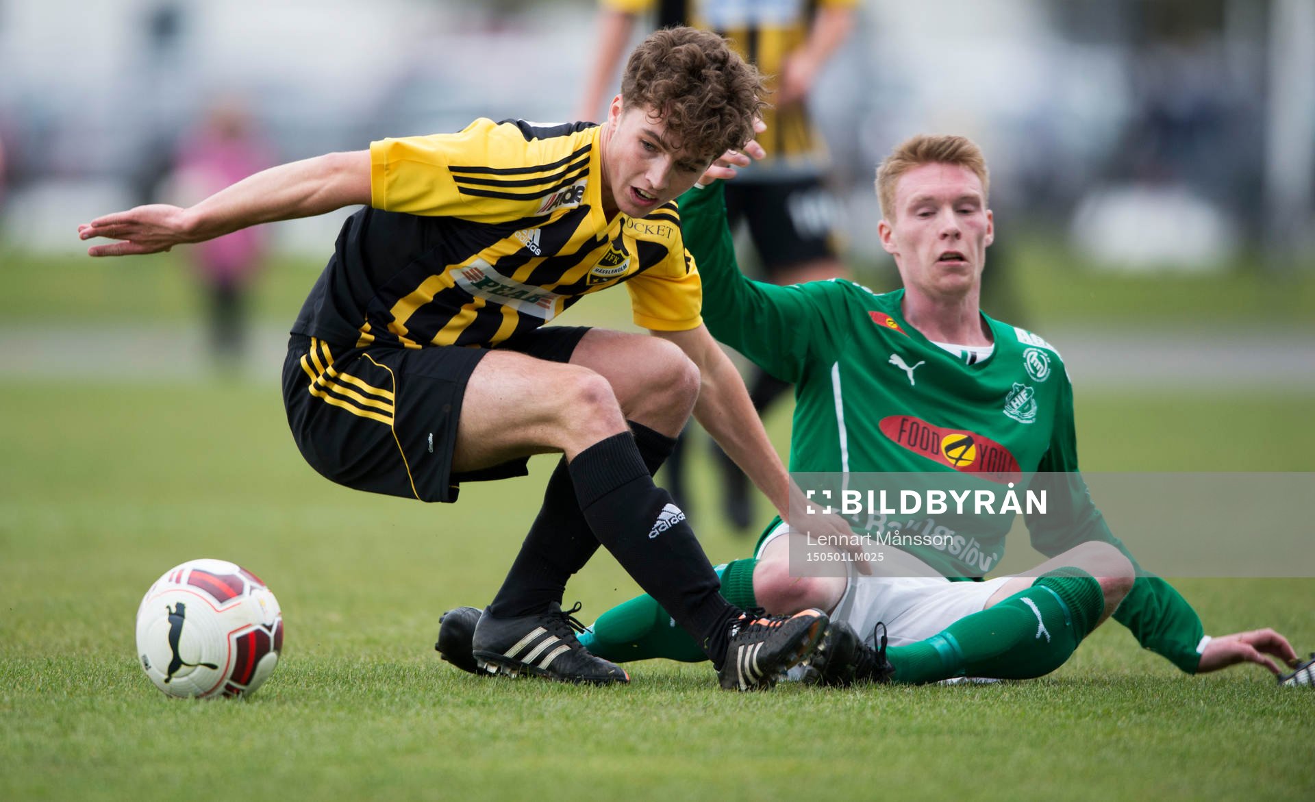 s Joel Svensson i matchen i division 2 mellan Hässleholms