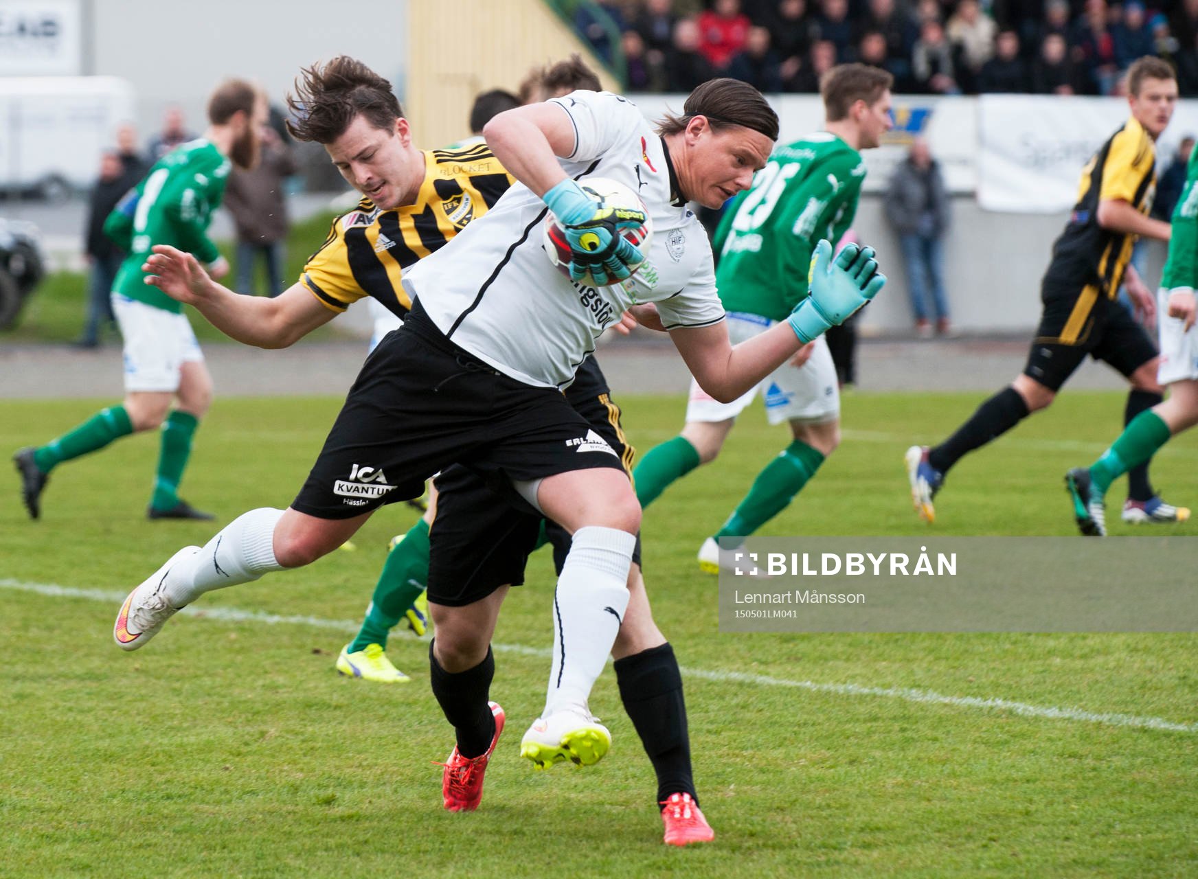 i matchen i division 2 mellan Hässleholms IF och IFK