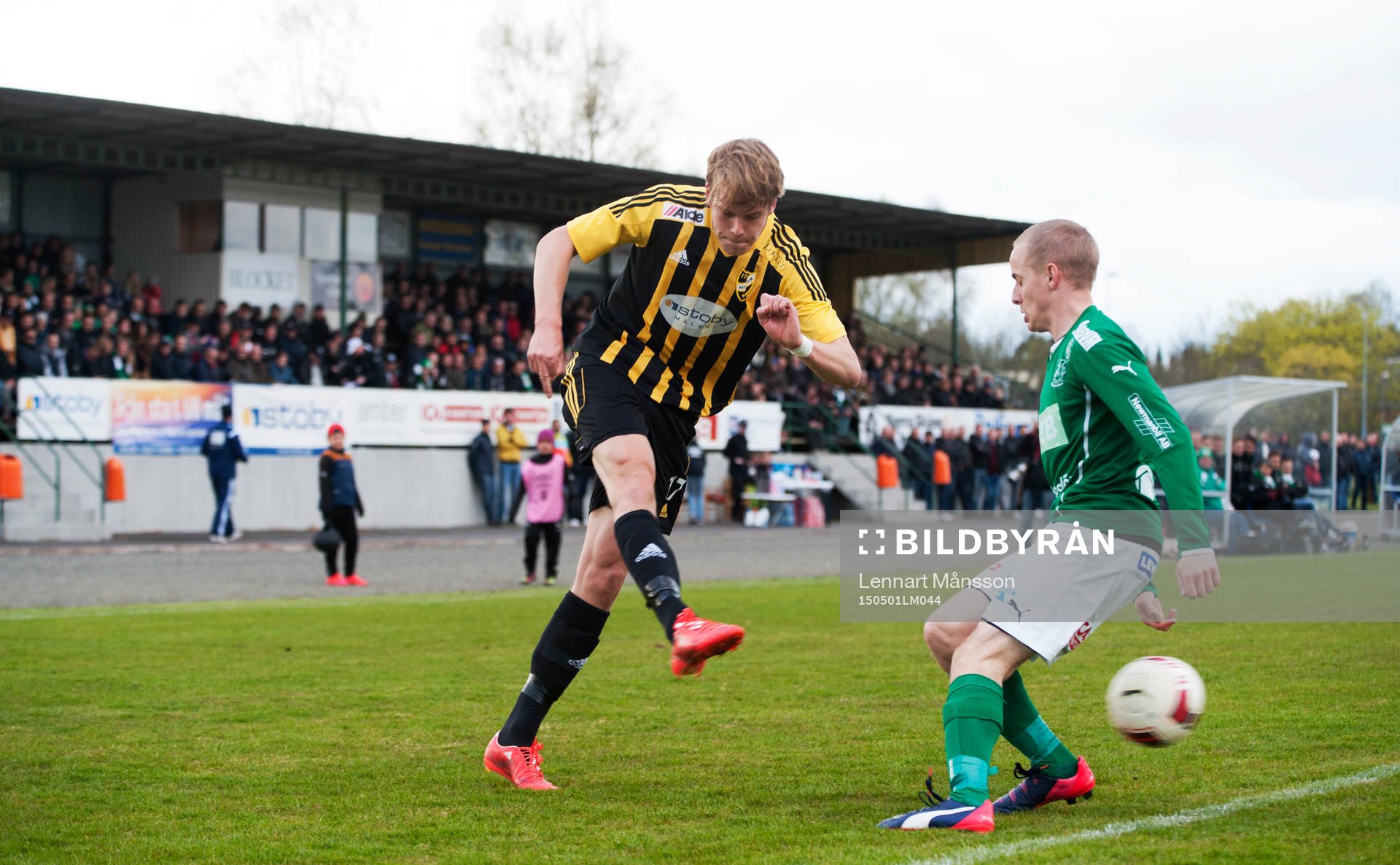 i matchen i division 2 mellan Hässleholms IF och IFK