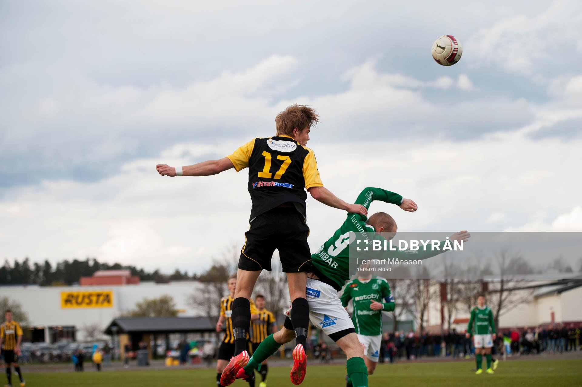  i matchen i division 2 mellan Hässleholms IF och IFK Hässleholm i Hässleholm 1 maj 2015.