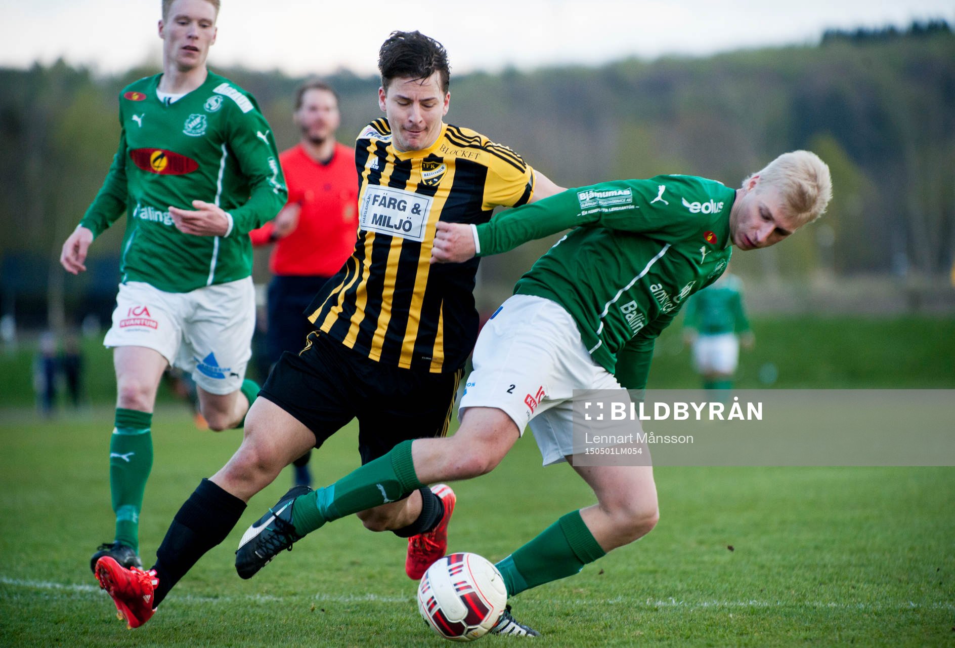 s Johan Hansson i matchen i division 2 mellan Hässleholms