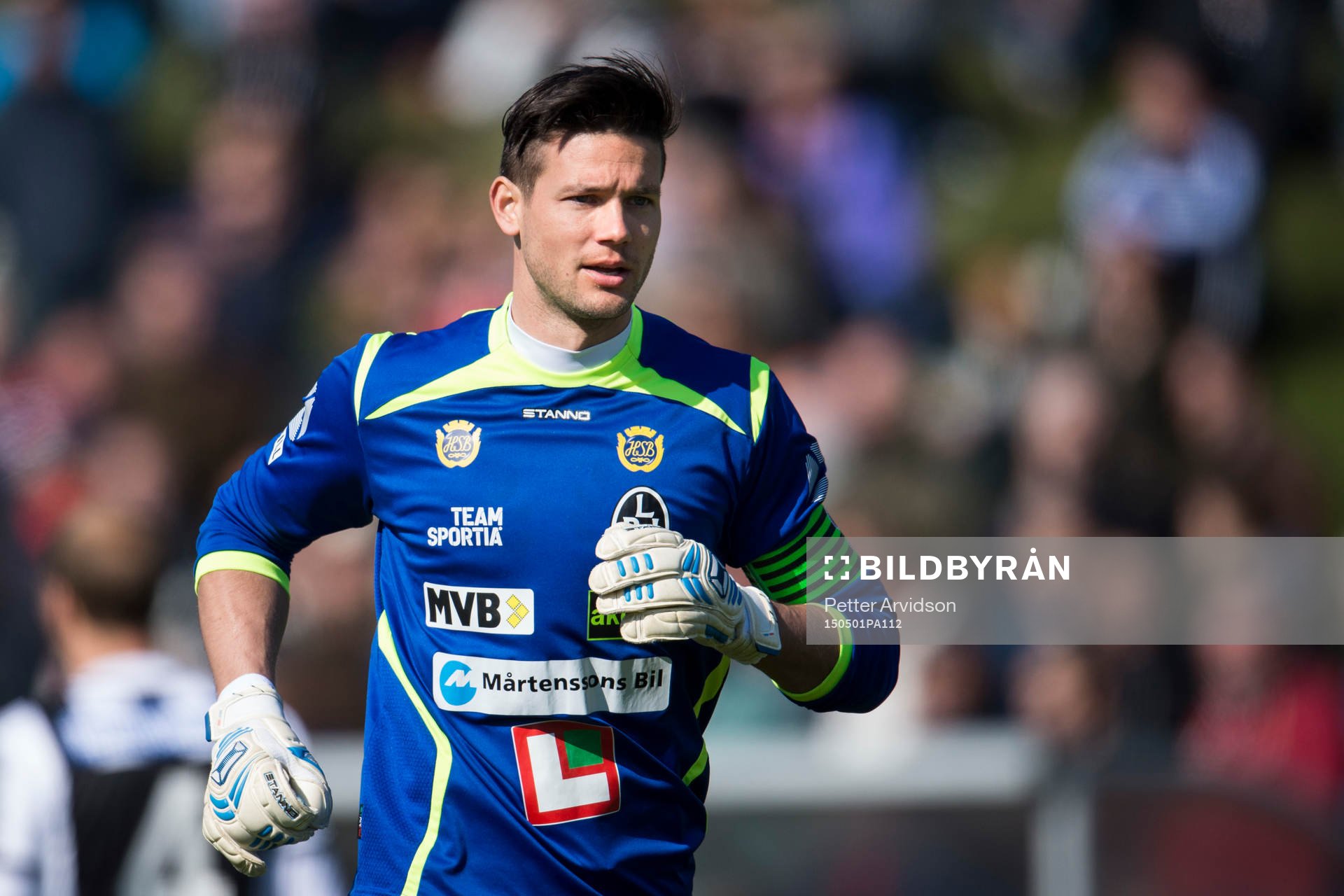 Landskronas målvakt Jonas Sandqvist