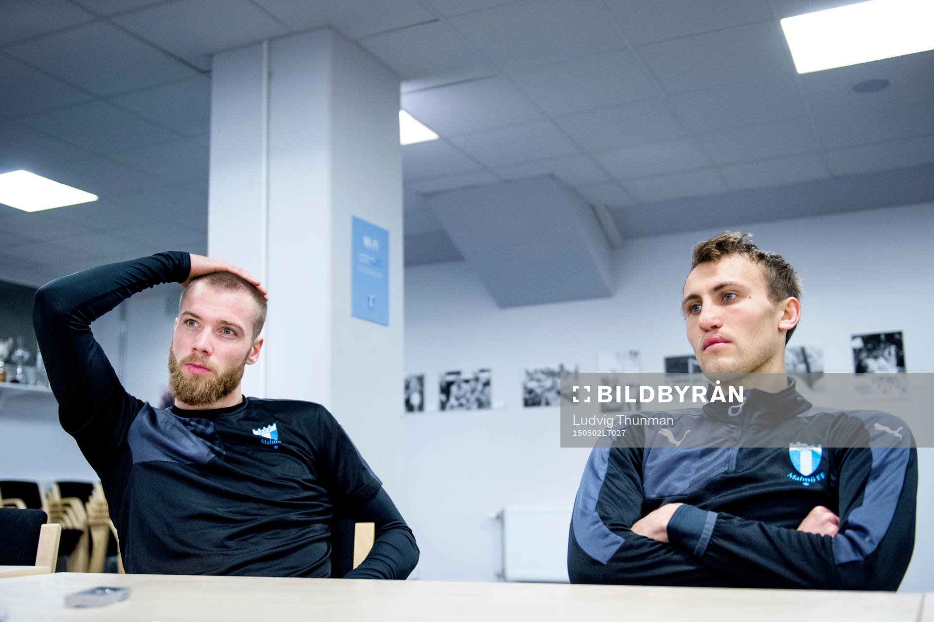 Malmö FFs Jo Inge Berget och Magnus Wolff Eikrem