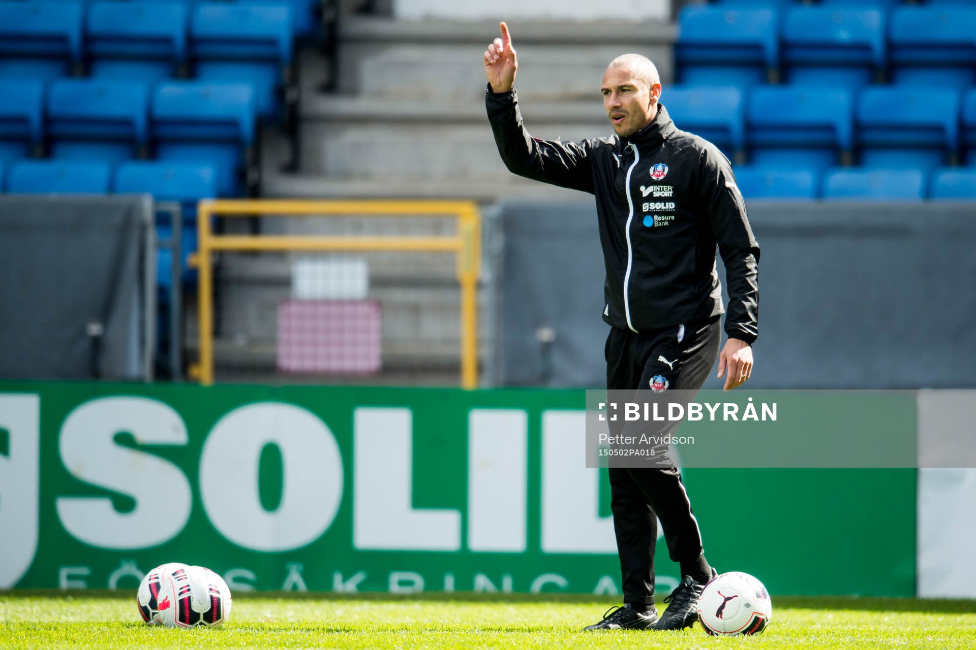 Helsingborgs manager Henrik Larsson