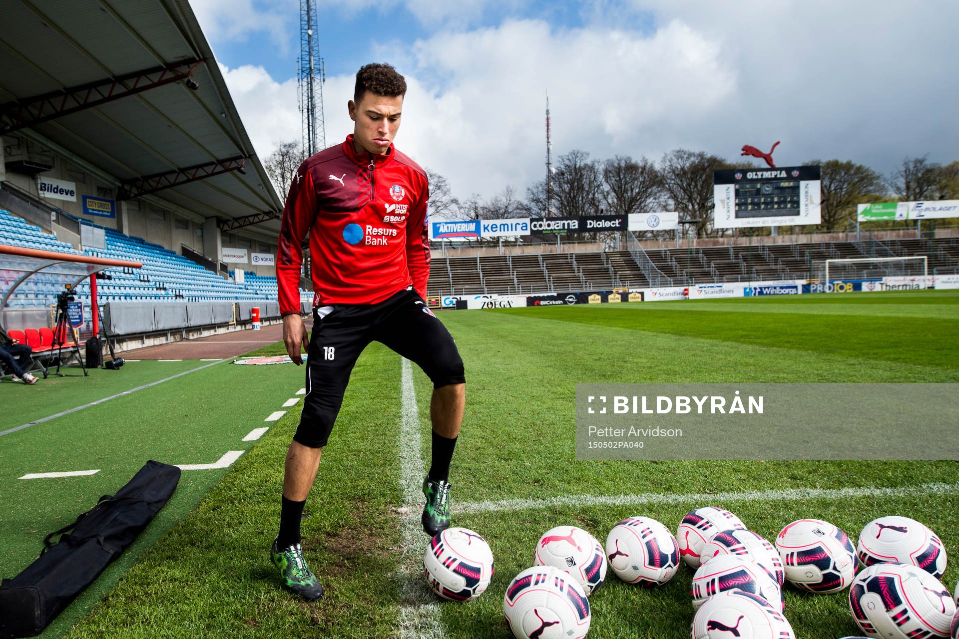 Helsingborgs Jordan Larsson