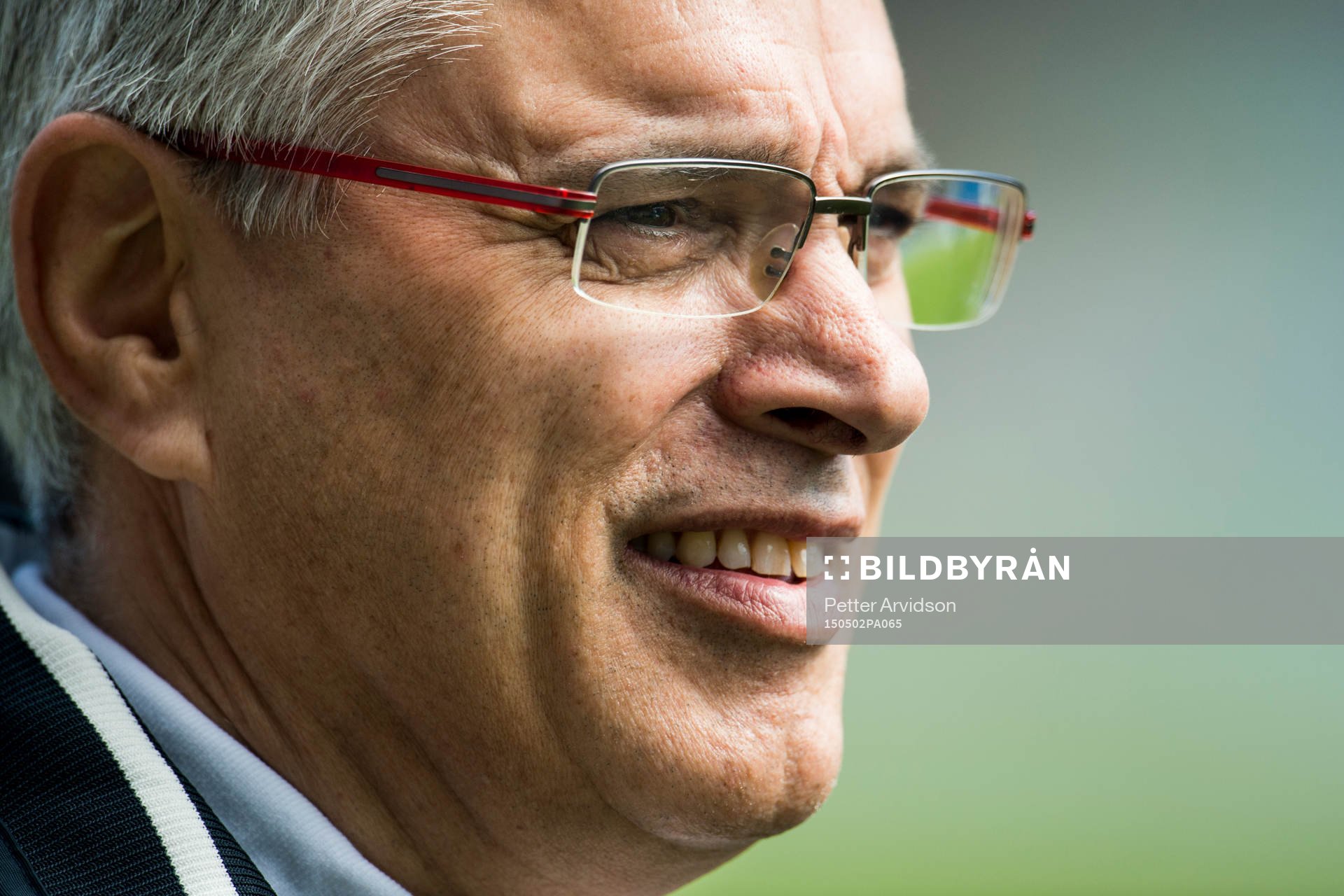 Helsingborgs klubbdirektör David Brodetsky under Helsingborgs träning inför derbyt den 2 maj 2015 i Helsingborg.