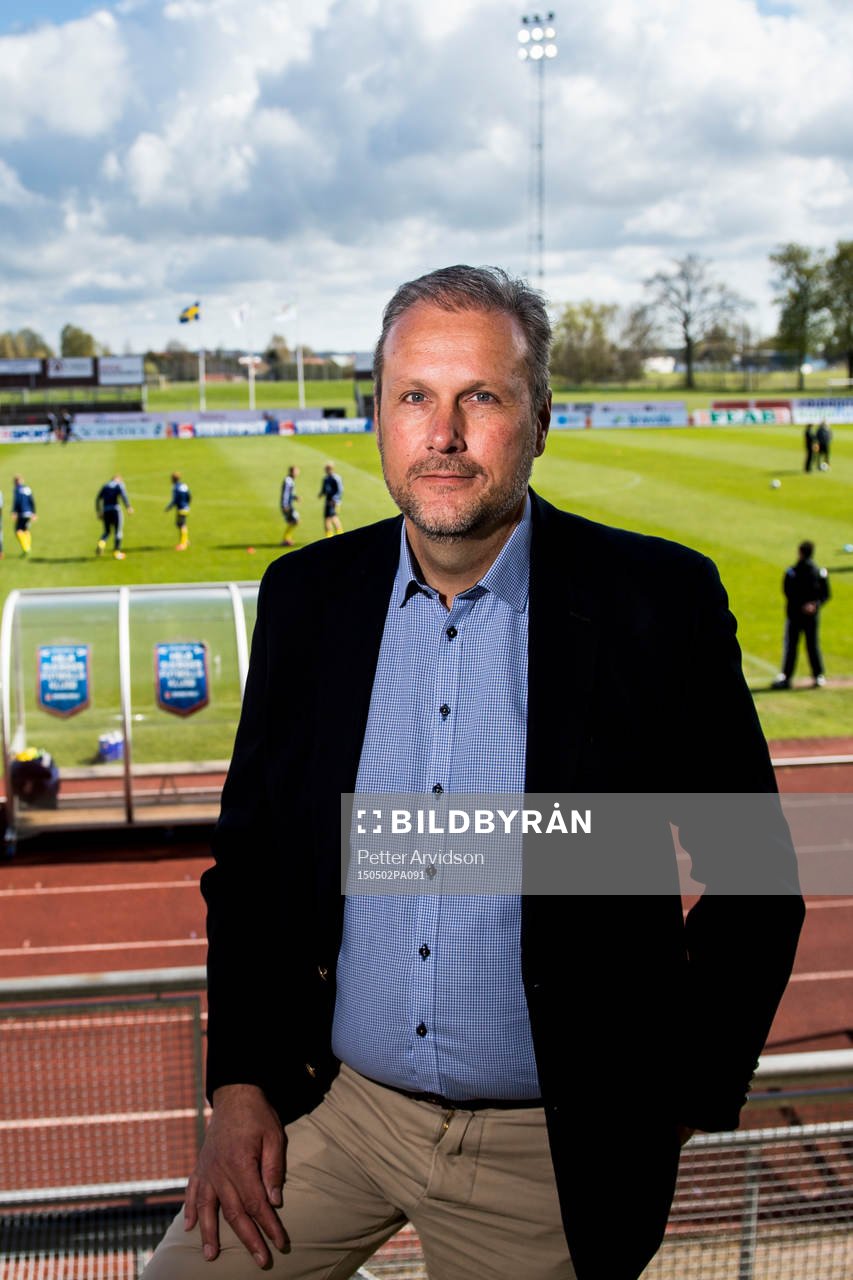 Ängelholms klubbchef Paul Myllenberg