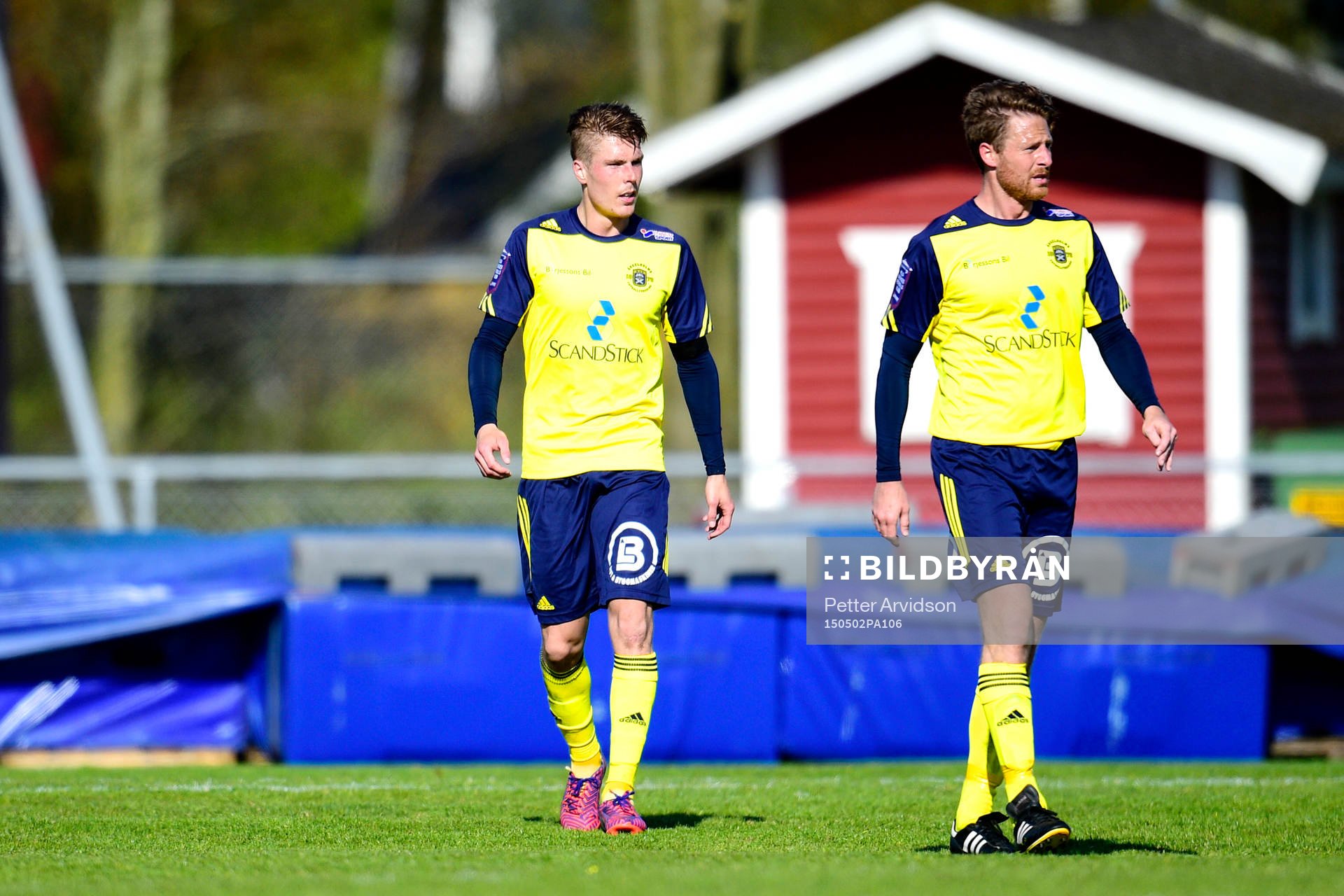 Ängelholms Marcus Bergholtz och Fredrik Lundgren deppar