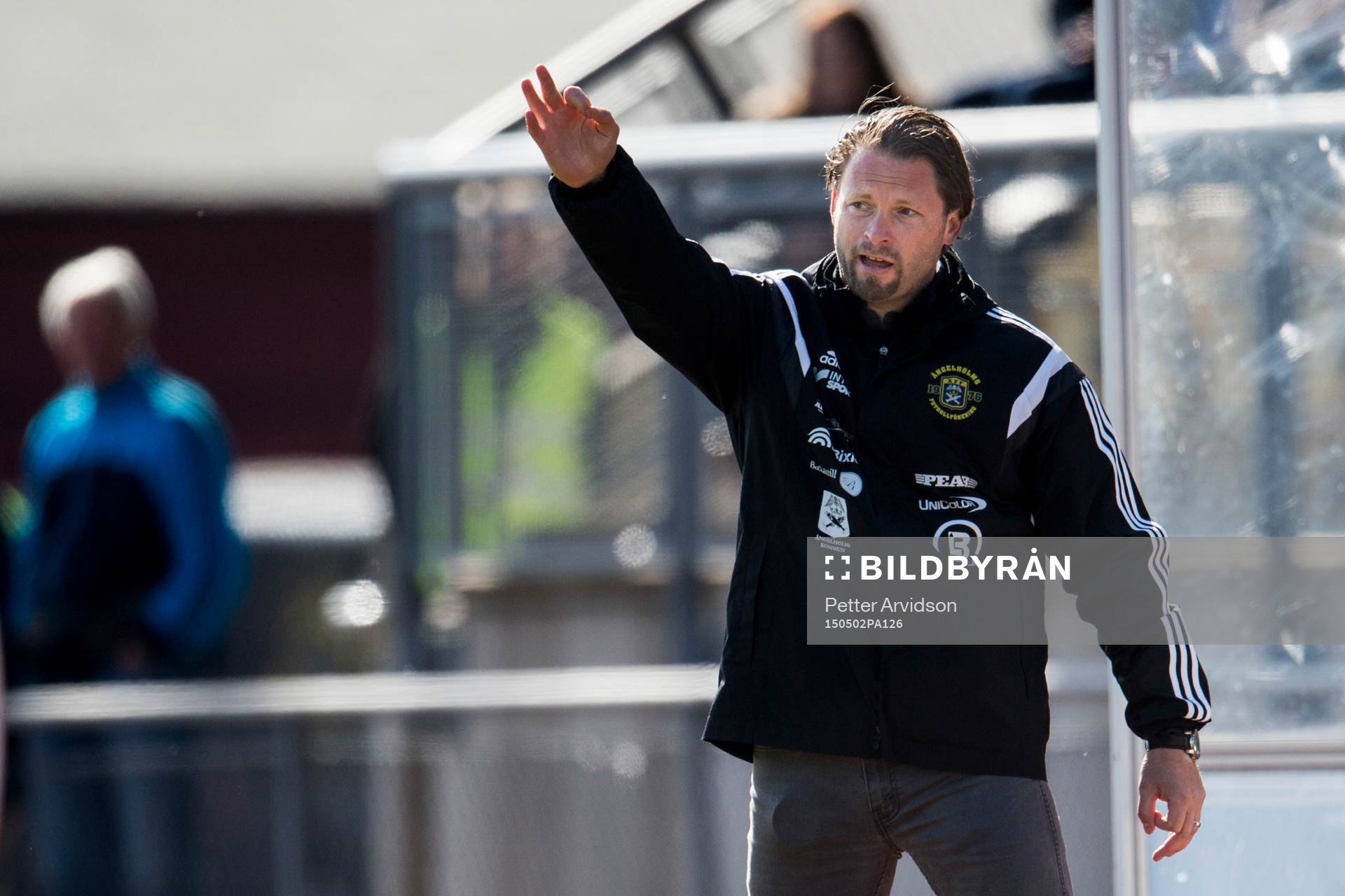 Ängelholms tränare Joakim Persson