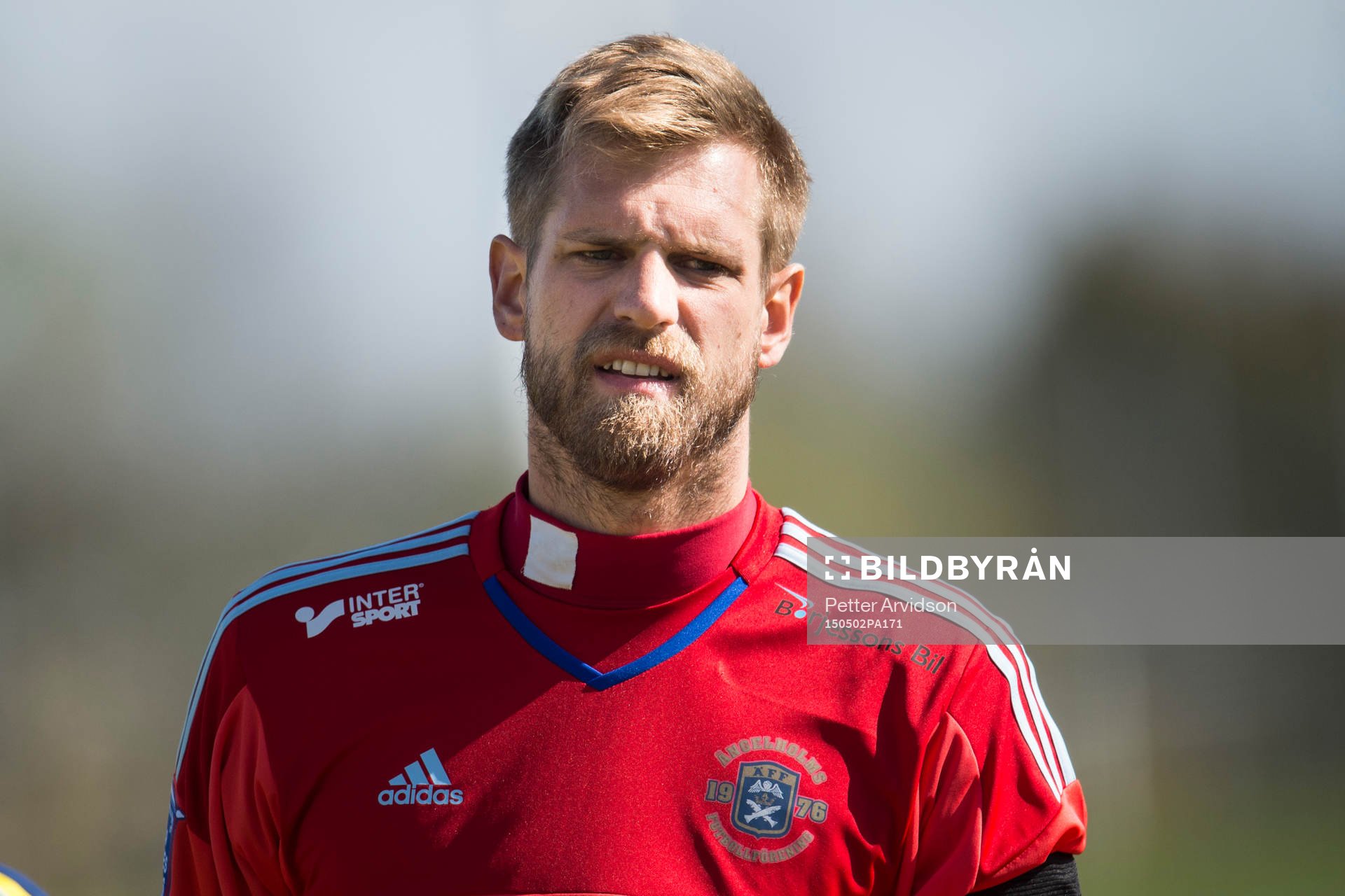 Ängelholms målvakt Oscar Berglund