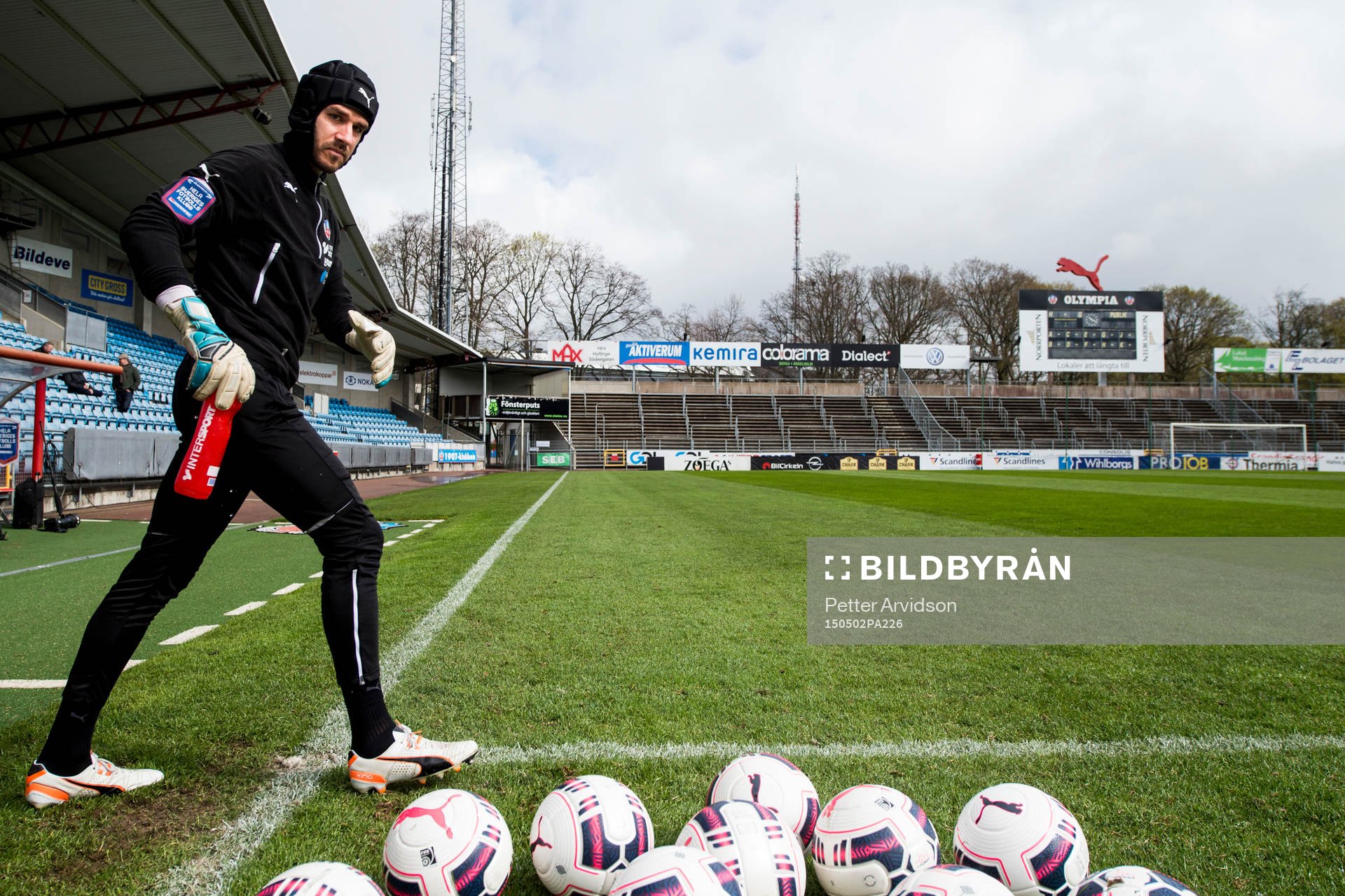 Helsingborgs målvakt Matt Pyzdrowski