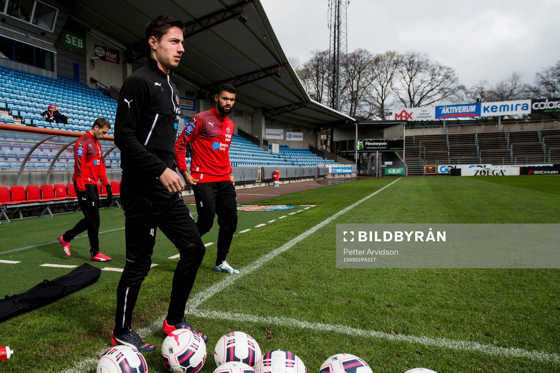 Helsingborgs Frederik Helstrup Jensen, Fredrik Wiklund och