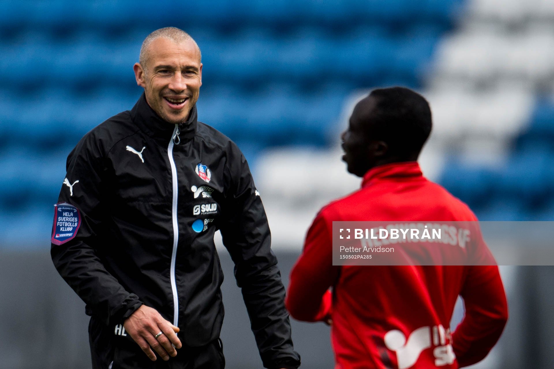 Helsingborgs manager Henrik Larsson