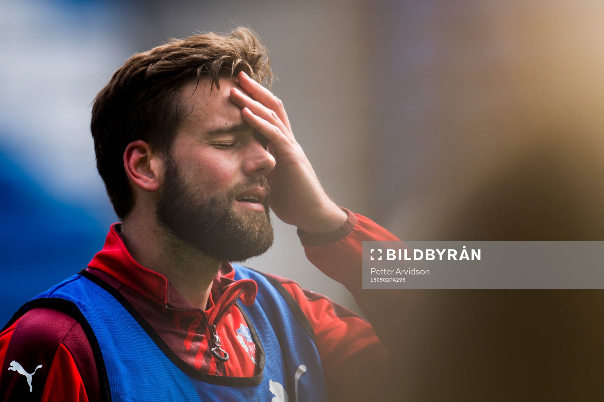 Helsingborgs Mikael Dahlberg deppar
