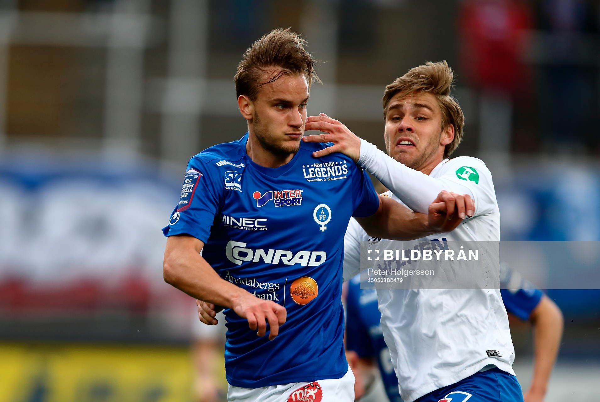 Åtvidabergs Månz Karlsson och Norrköpings Christoffer