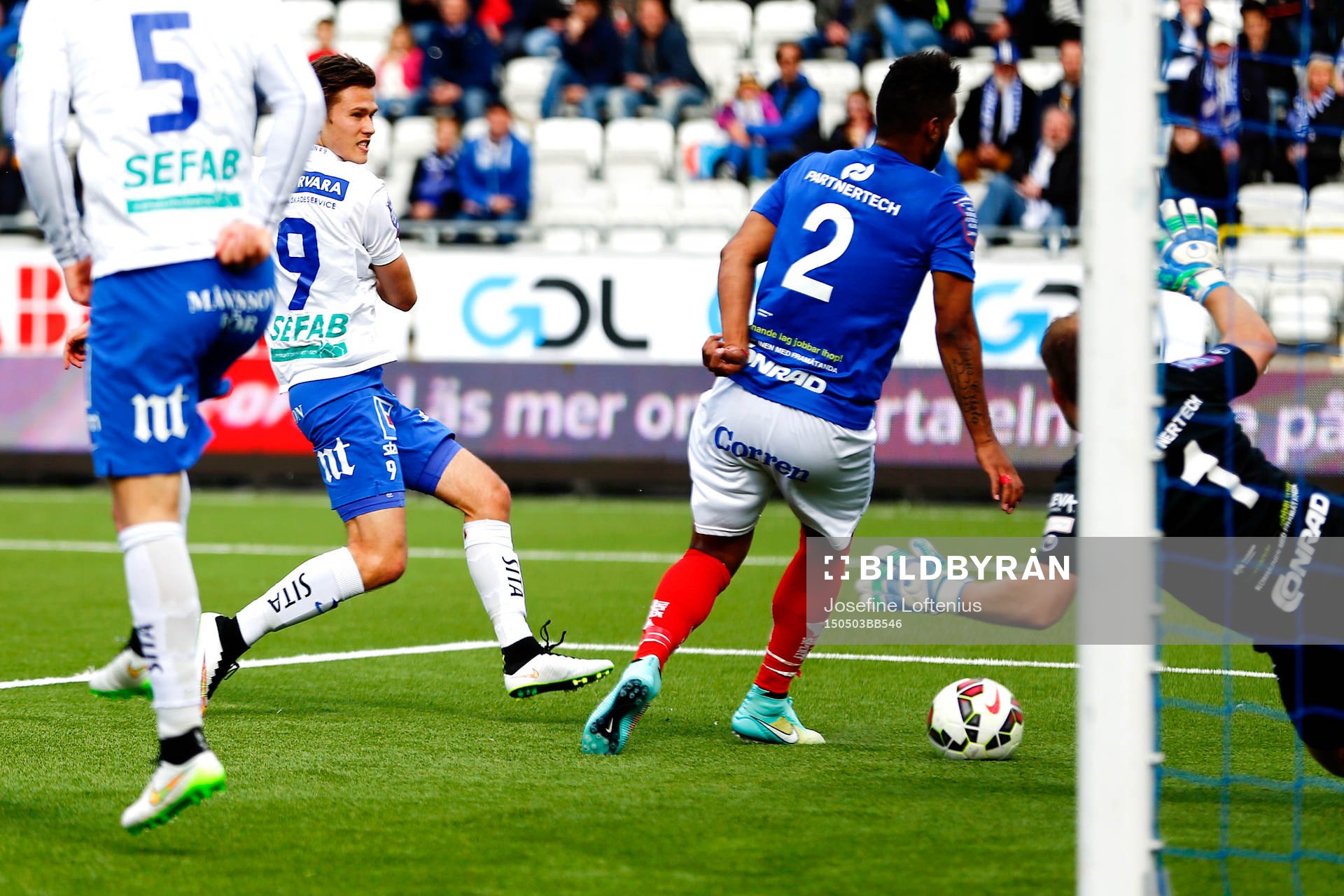 Norrköpings Arnor Ingvi Traustason gör 1-0