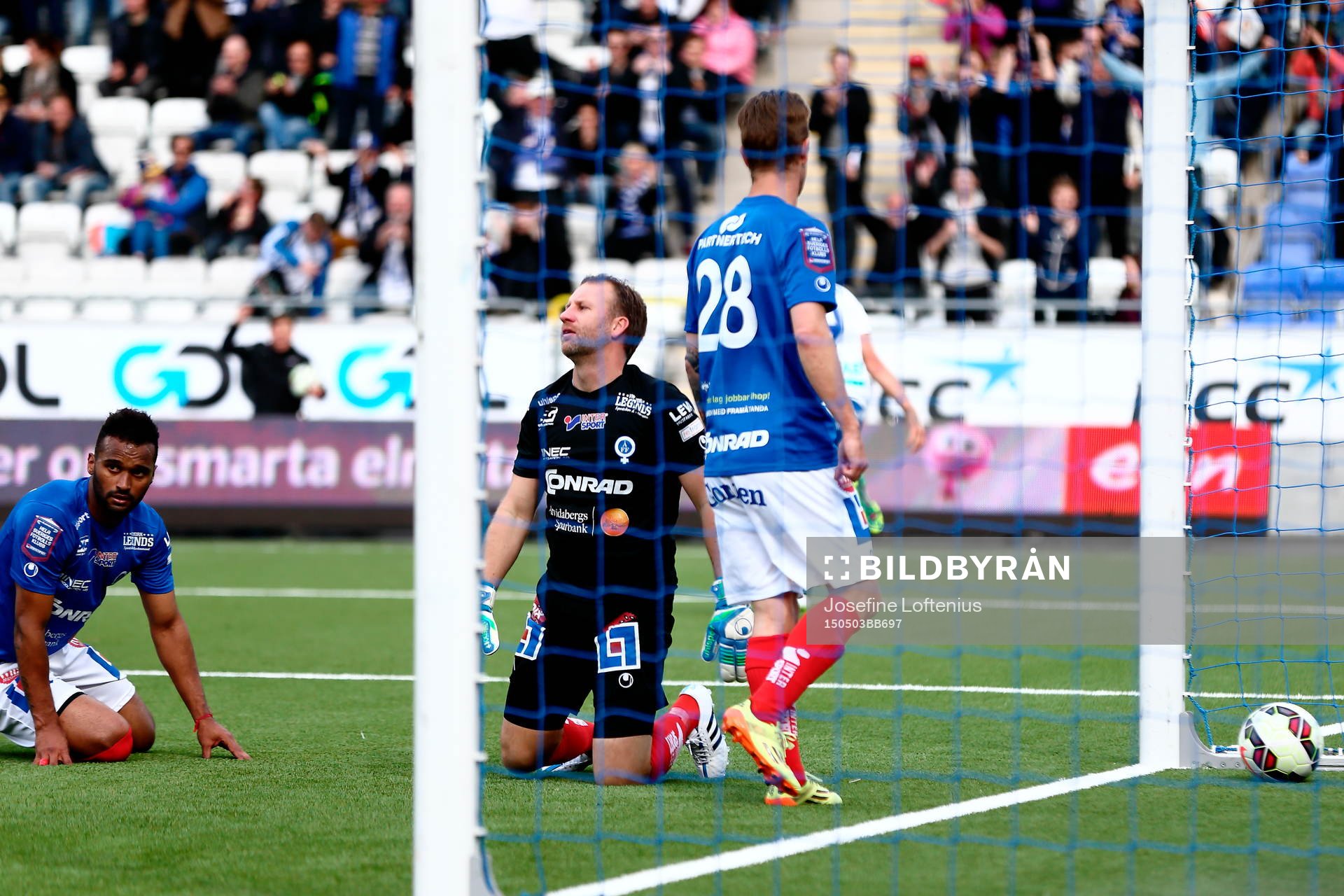 Åtvidabergs målvakt Henrik Gustavsso, Alberis da Silva