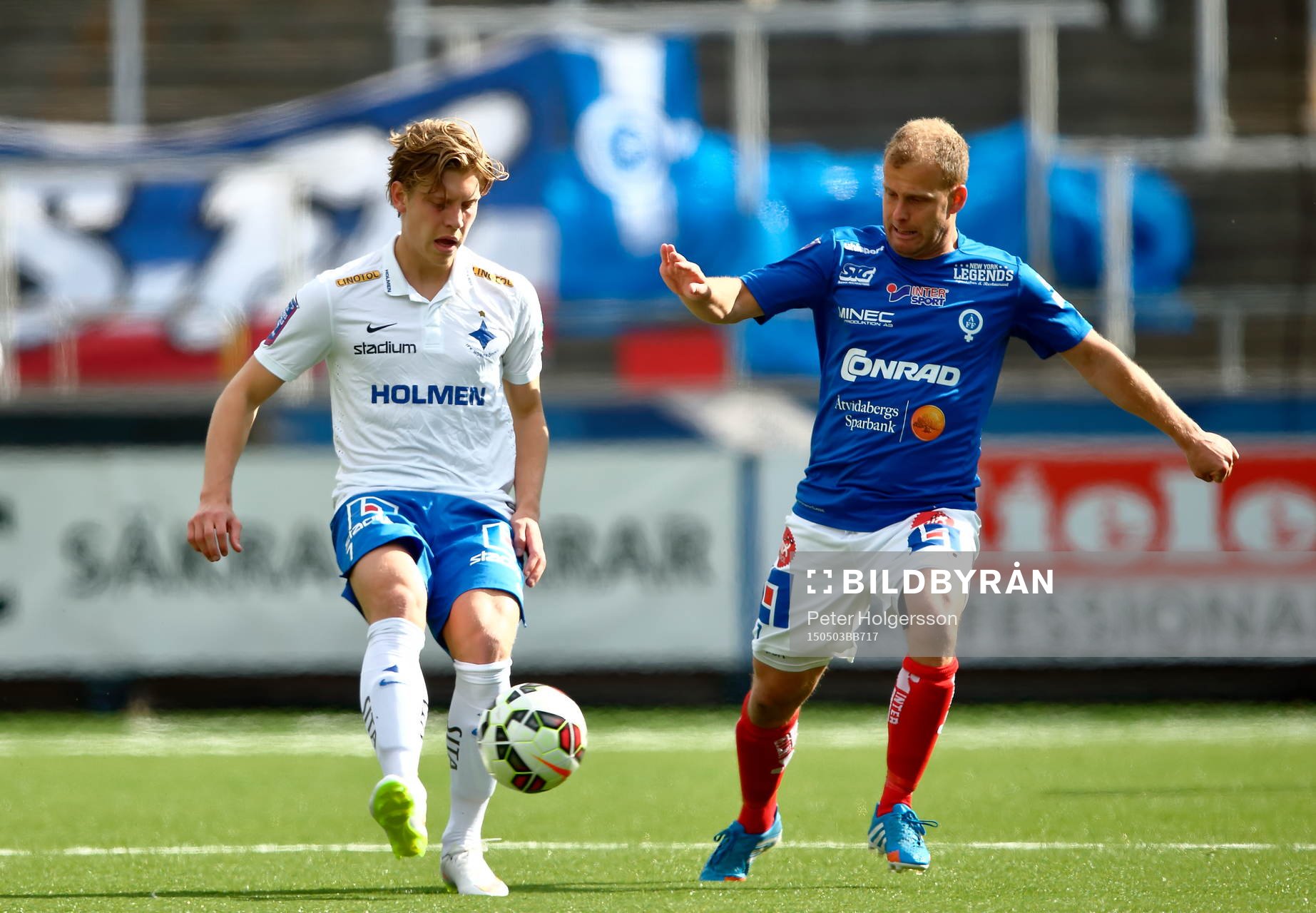Norrköpings Alexander Fransson och Åtvidabergs Kristian