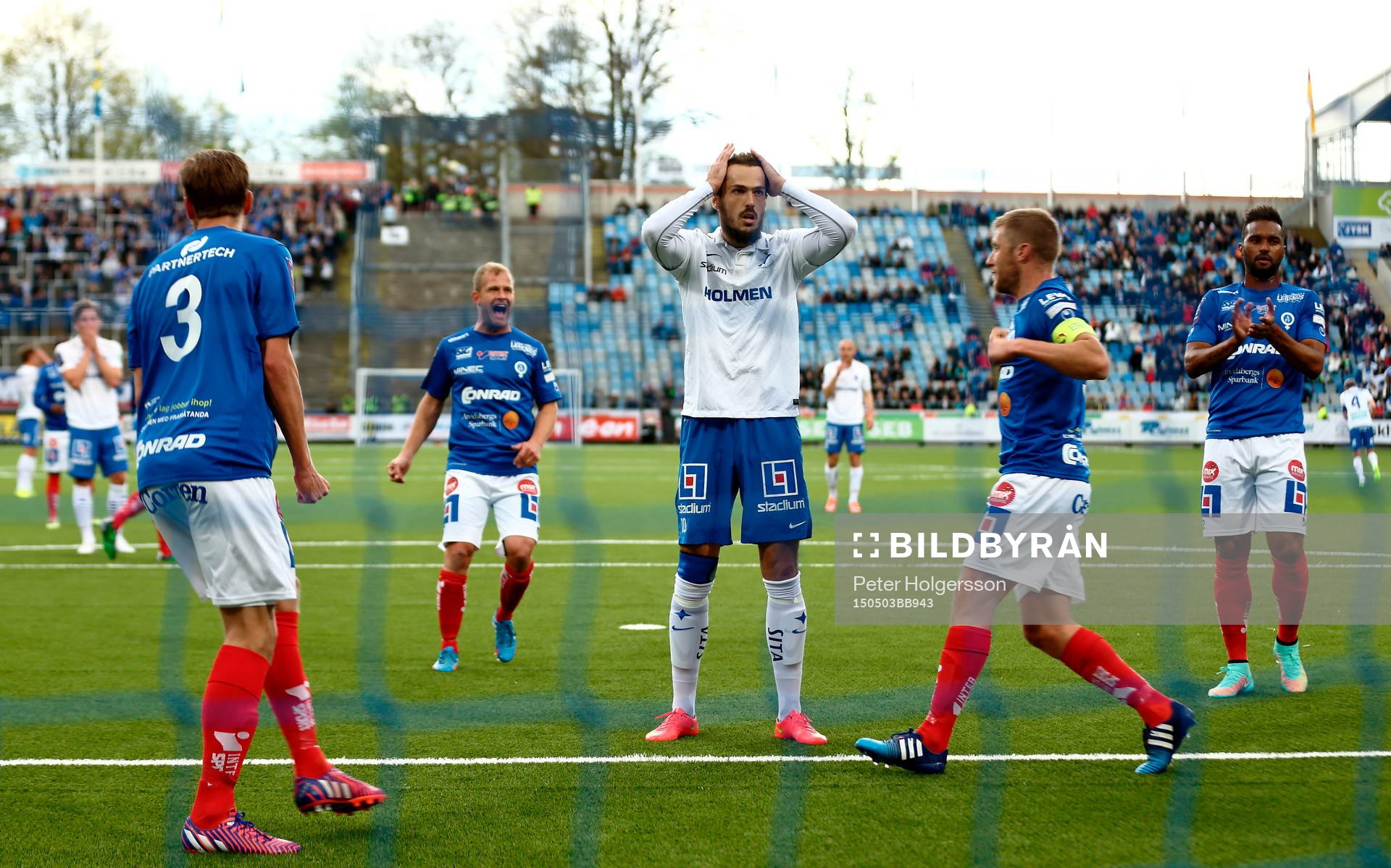 Norrköpings Emir Kujovic deppar och Åtvidabergs Kristian