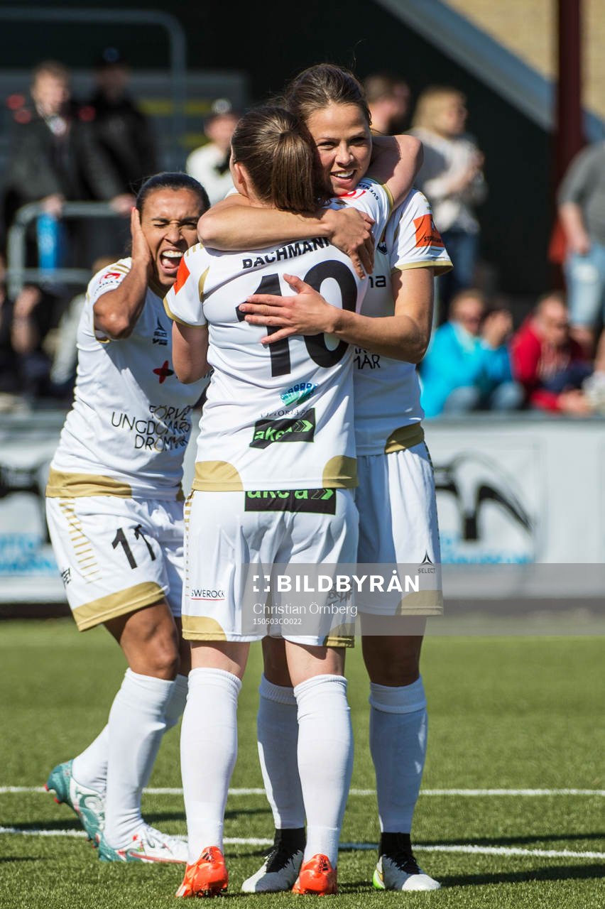 Rosengårds Marta Viera Da Silva, Ramona Bachmann och Sara