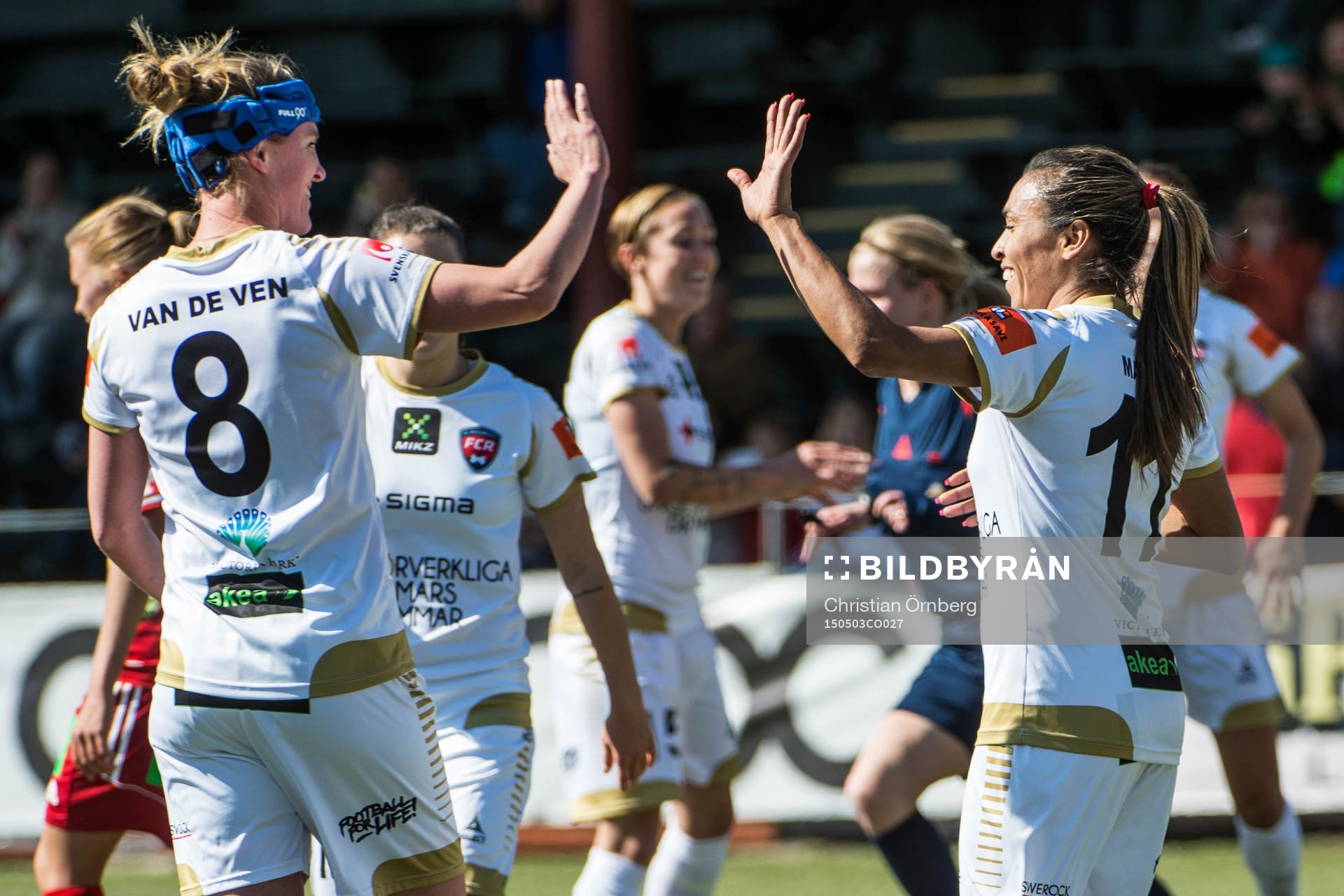 Rosengårds Kirsten Van De Ven och Marta Viera Da Silva