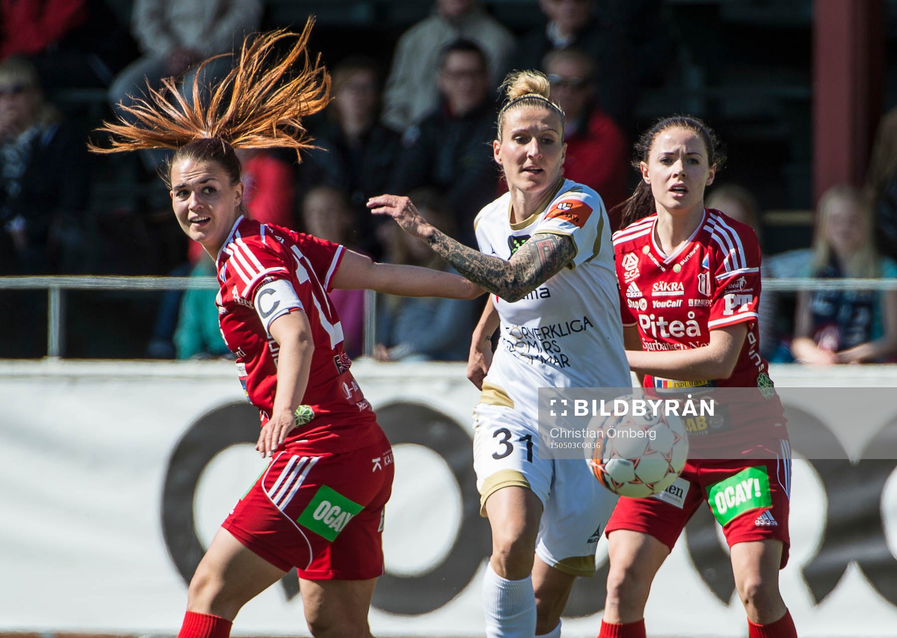 Rosengårds Anja Mittag mot Piteås Emilia Appelqvist och