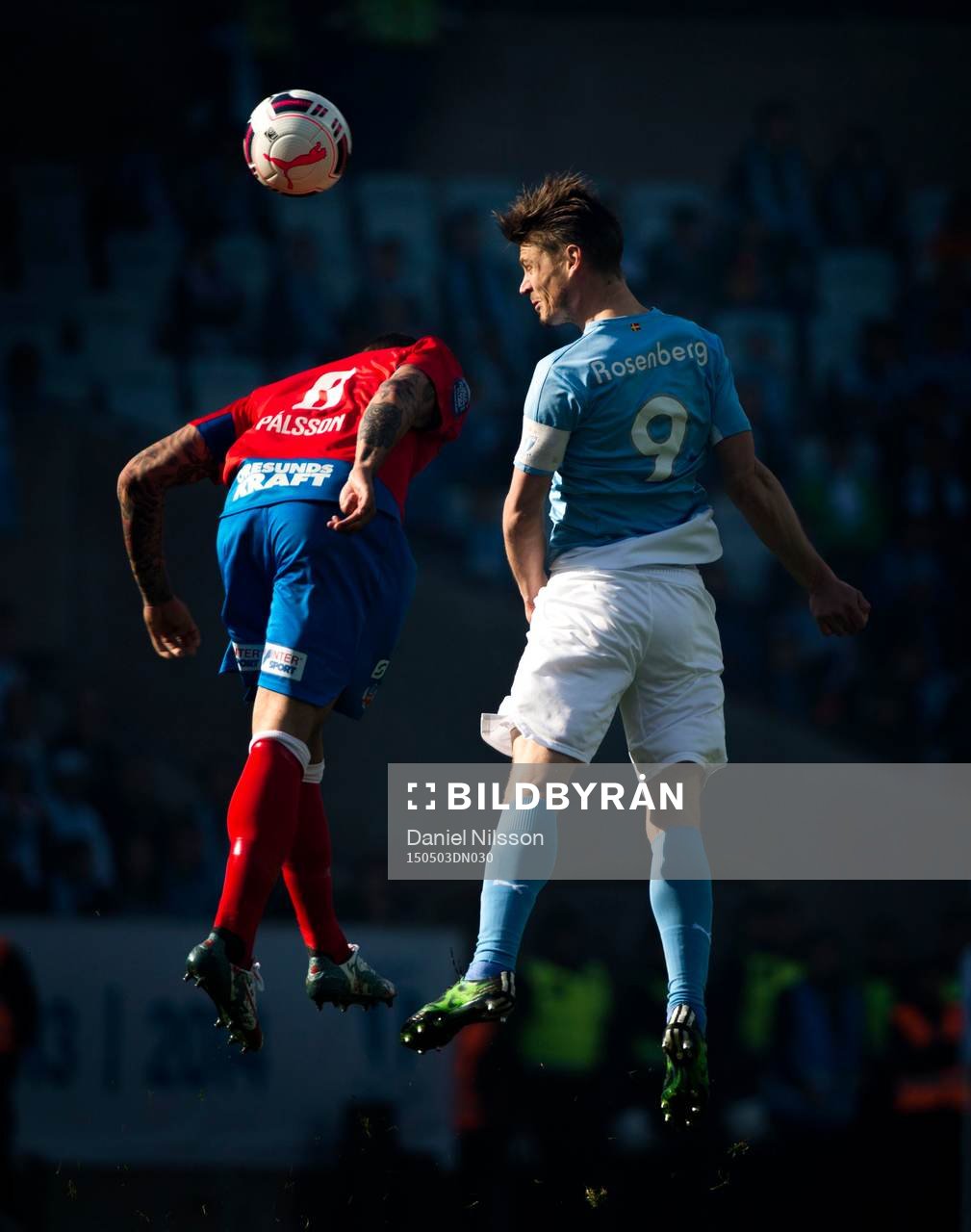 s Markus Rosenberg och Helsingborgs Victor Pálsson