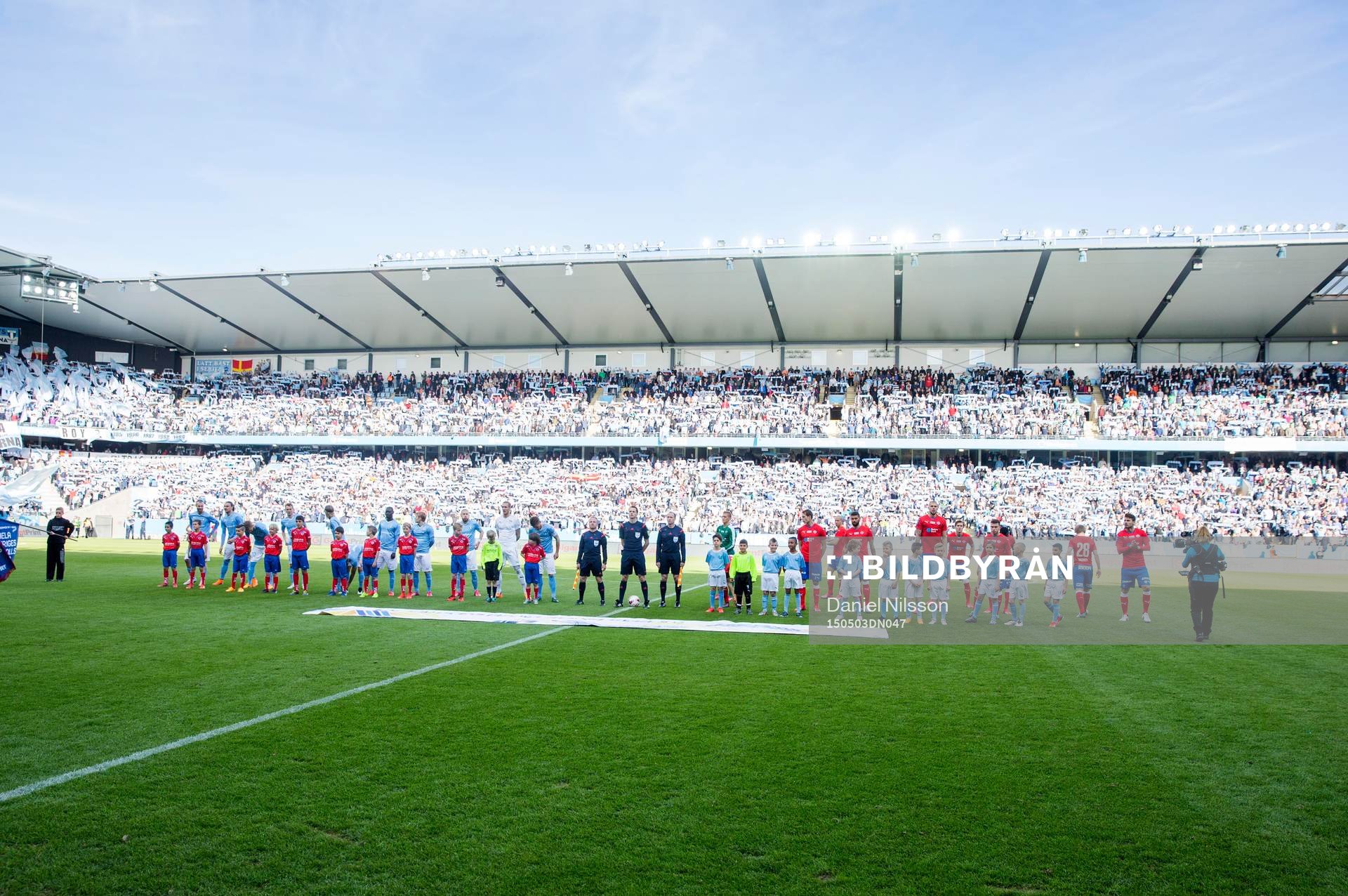 Laguppställning på Swedbank stadion