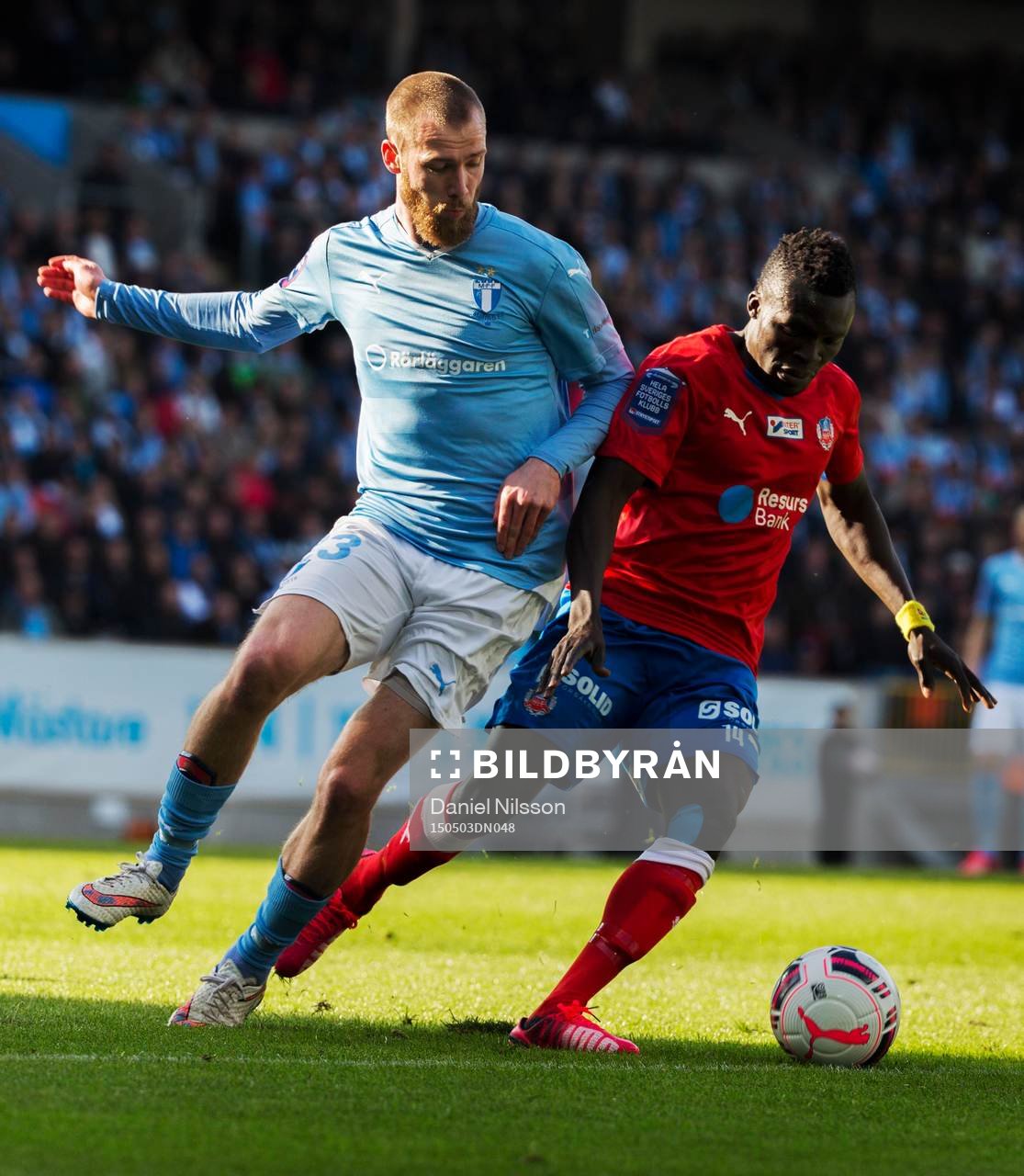 s Jo Inge Berget och Helsingborgs Lalawélé Atakora