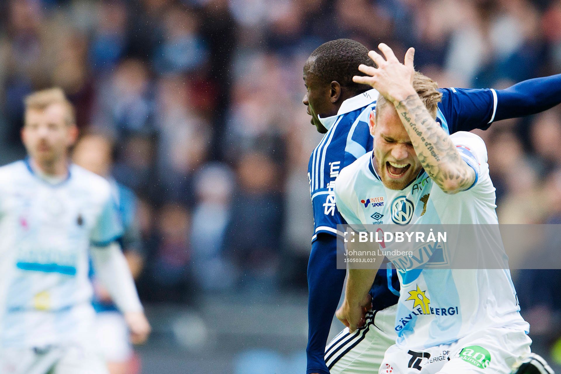 Gefles David Fällman får ont