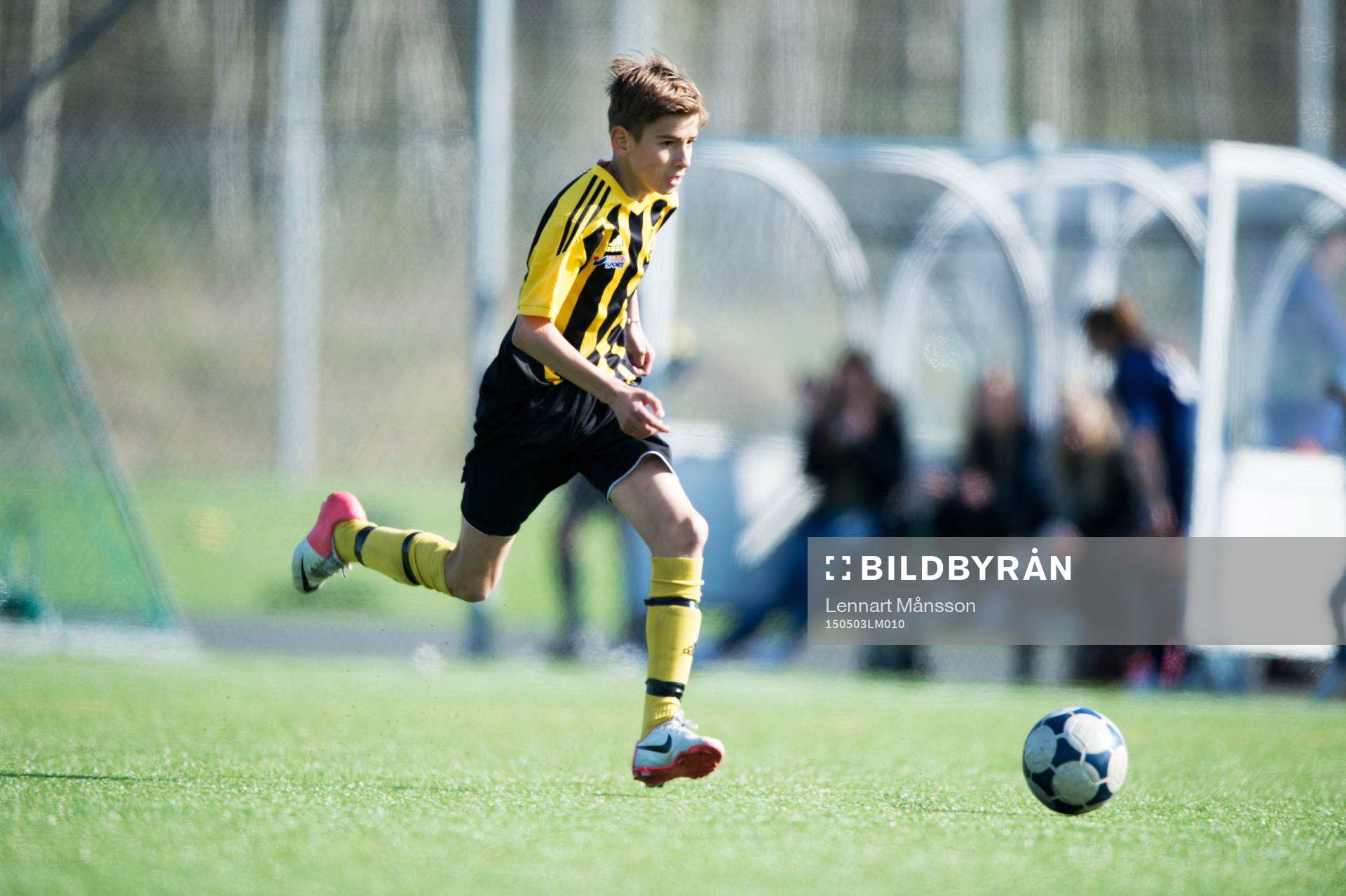 i matchen i pojkar födda 2002 mellan IFK Hässleholm och
