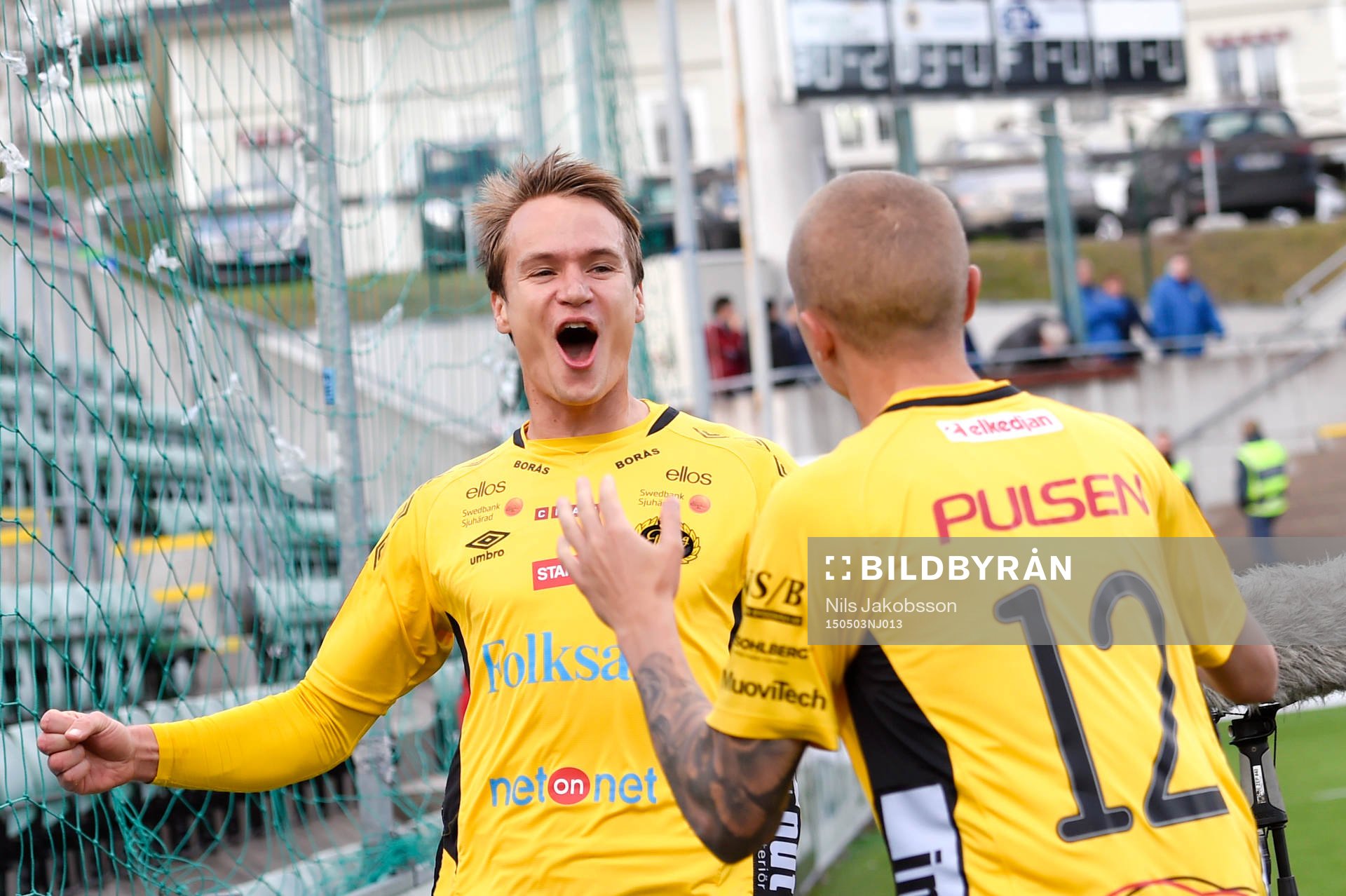 Elfsborgs Viktor Prodell jublar