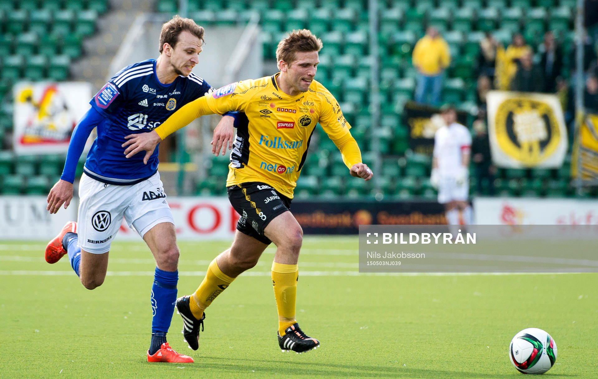 Sundsvalls Lars Gerson och Elfsborgs Anders Svensson
