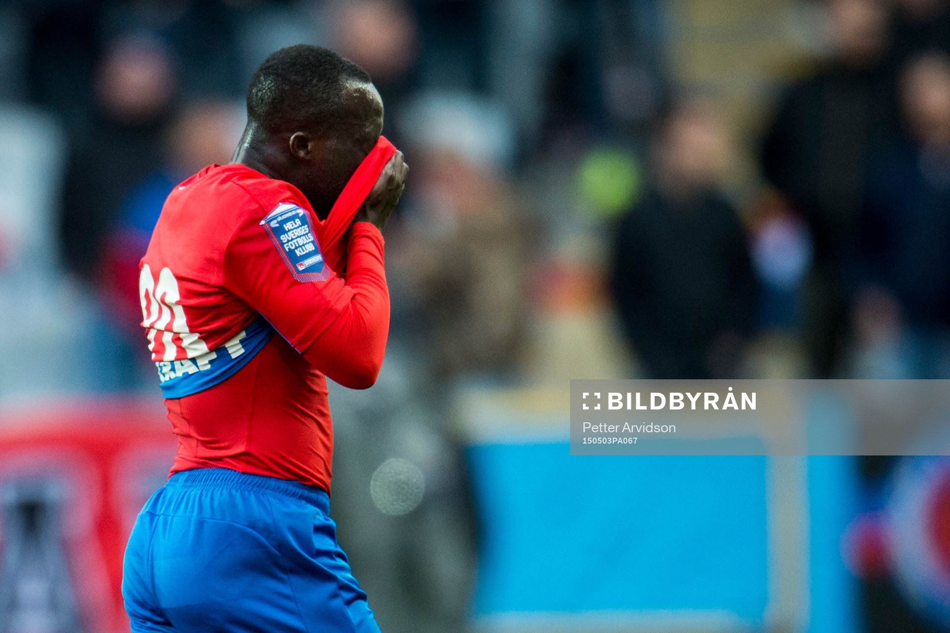 Helsingborgs Emmanuel Boateng deppar