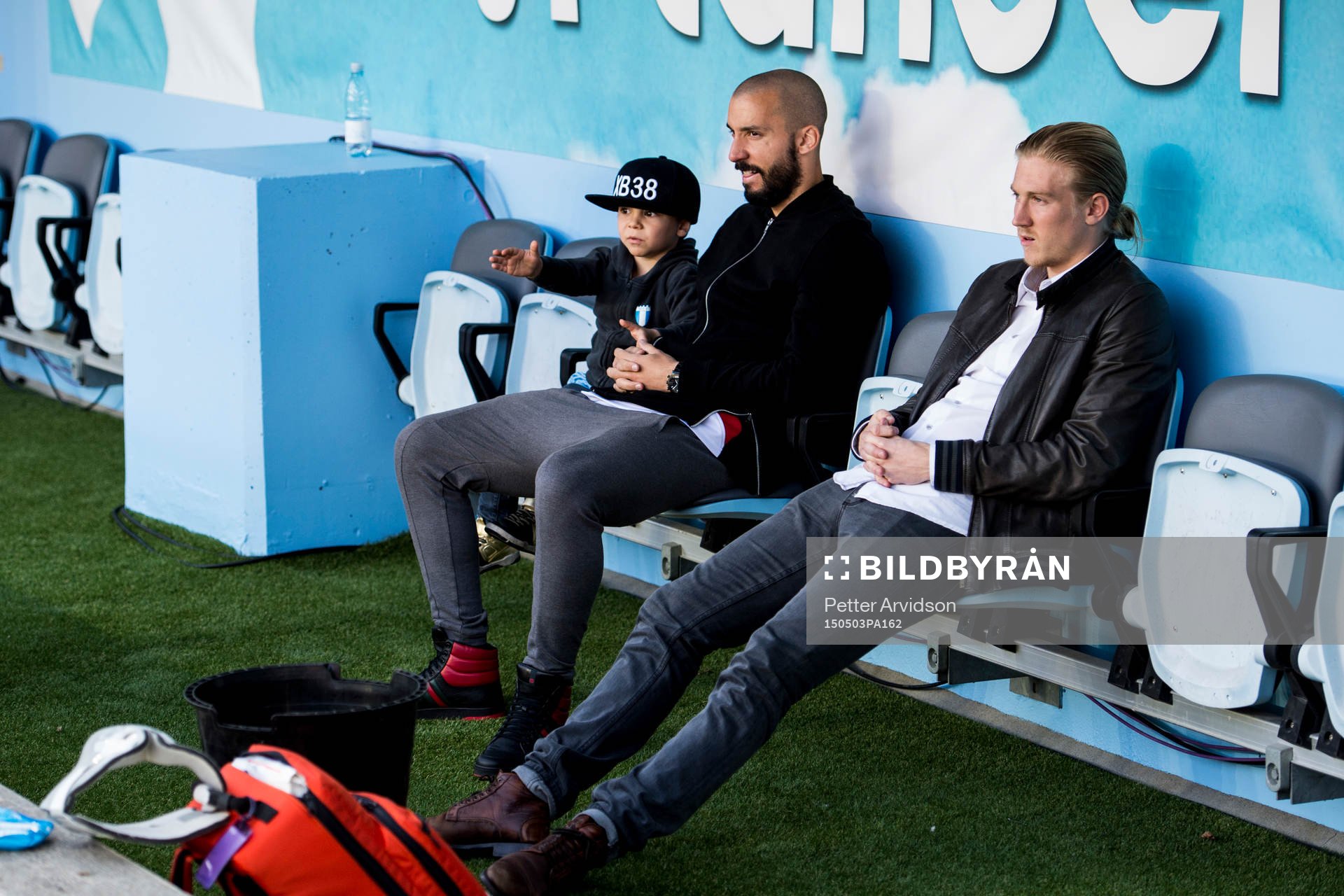 Malmö FFs Guillermo Molins och Simon Kroon