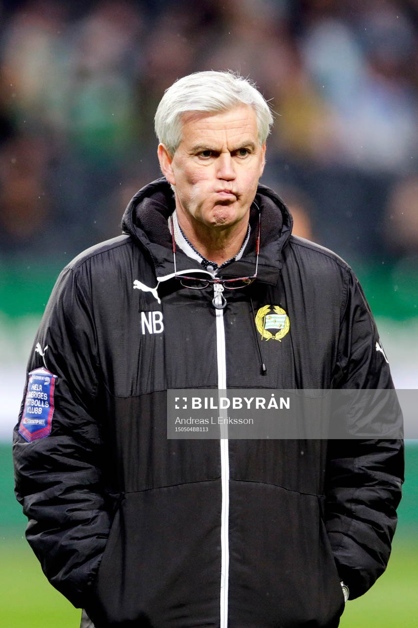 Hammarbys tränare Nanne Bergstrand