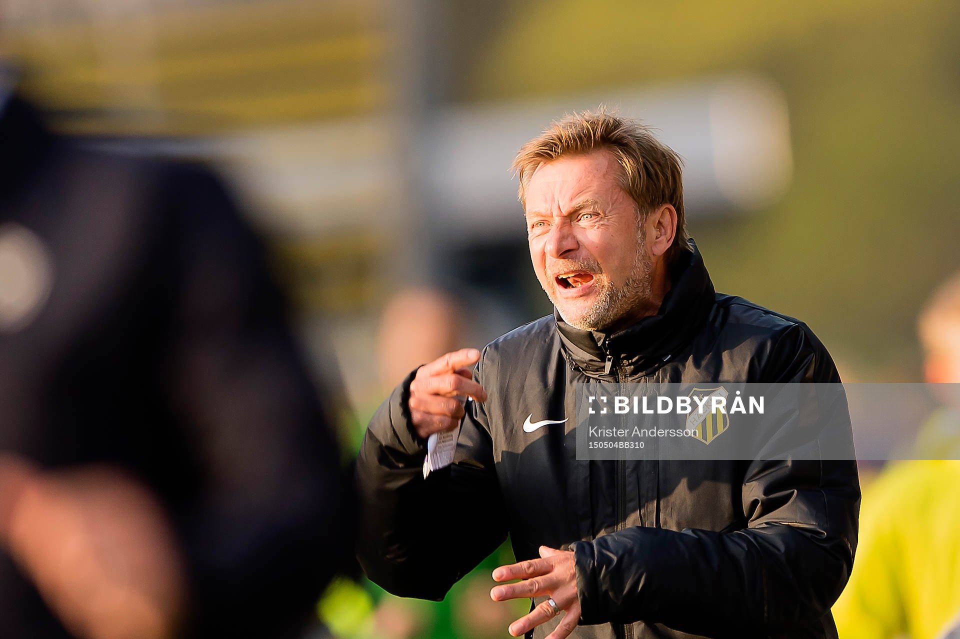 Häckens tränare Peter Gerhardsson