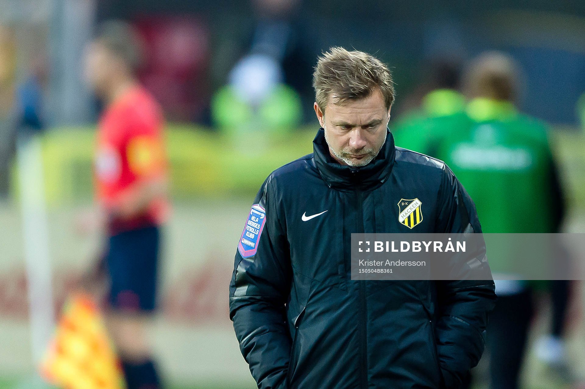 Häckens tränare Peter Gerhardsson