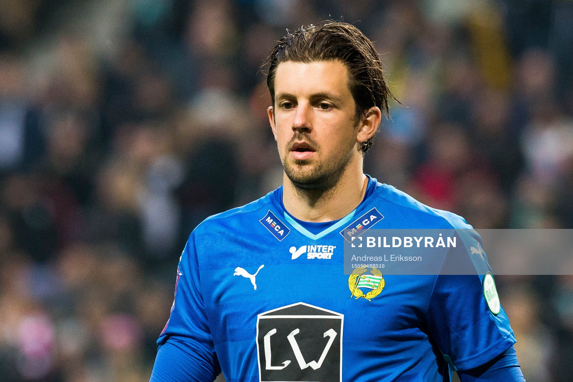 Hammarbys målvakt Johannes Hopf
