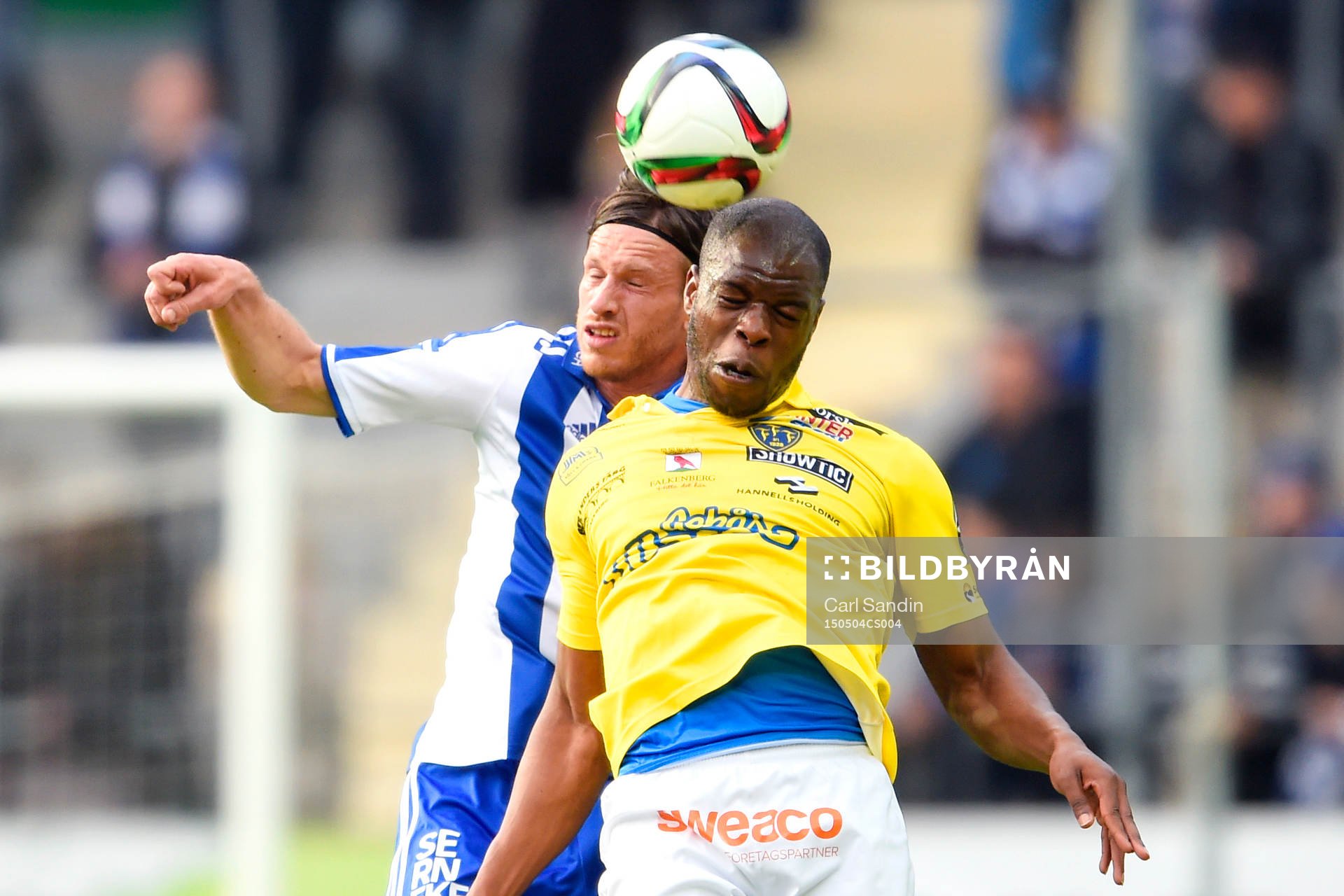 IFK Göteborgs Gustav Svensson och Falkenbergs Hakeem Araba