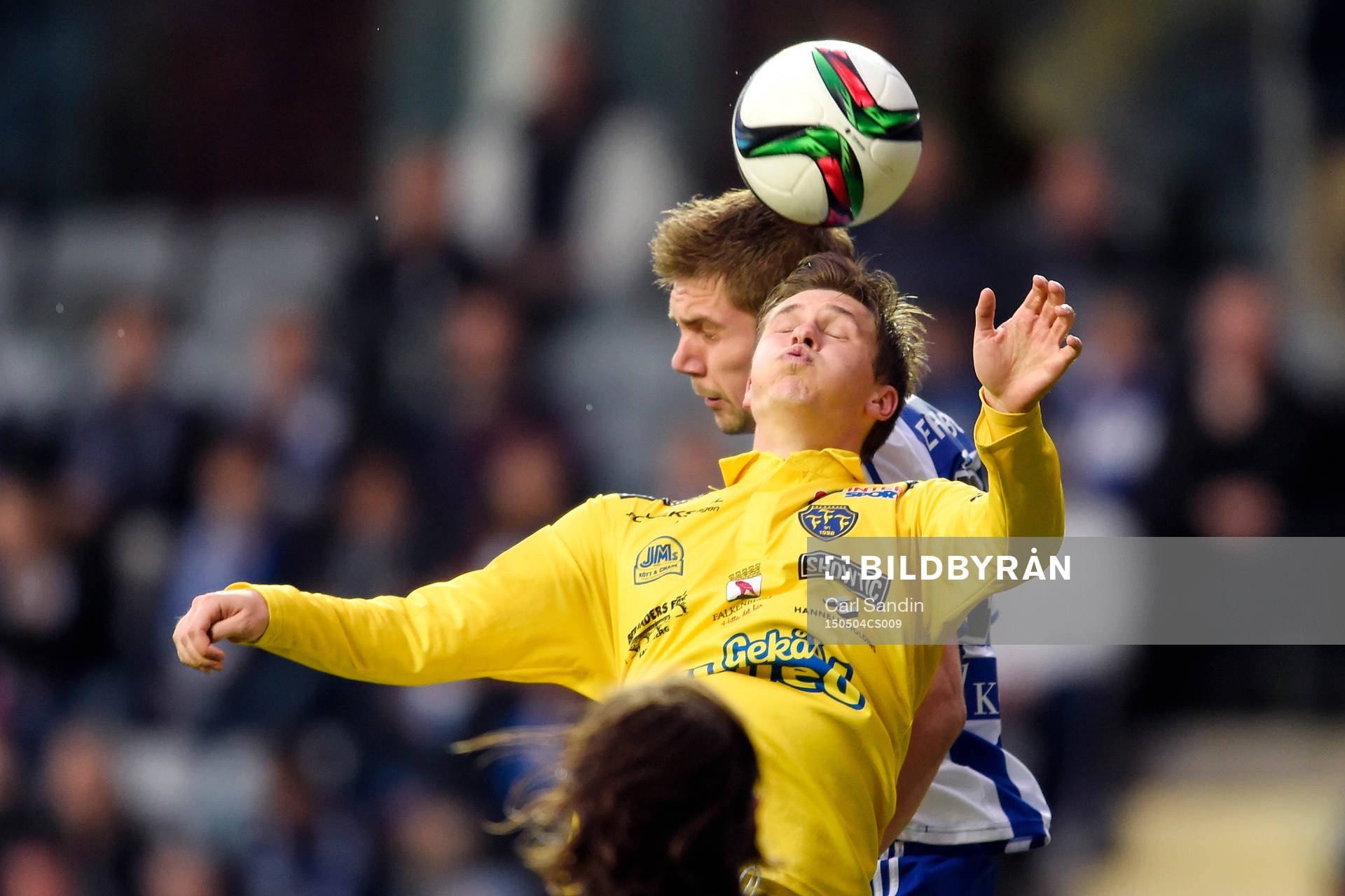 Falkenbergs Daniel Johansson och IFK Göteborgs Mikael Boman