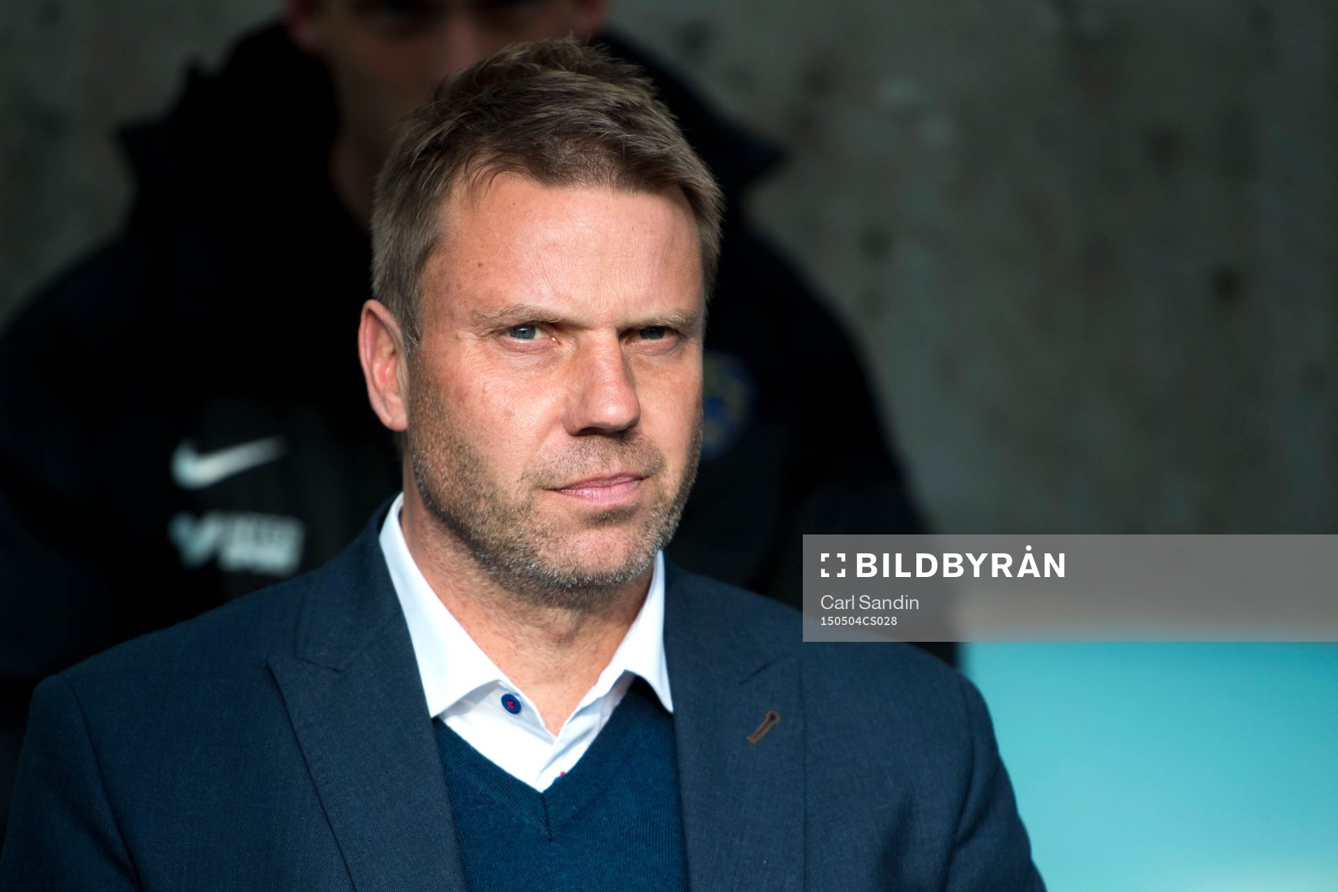 Falkenbergs tränare Hans Eklund